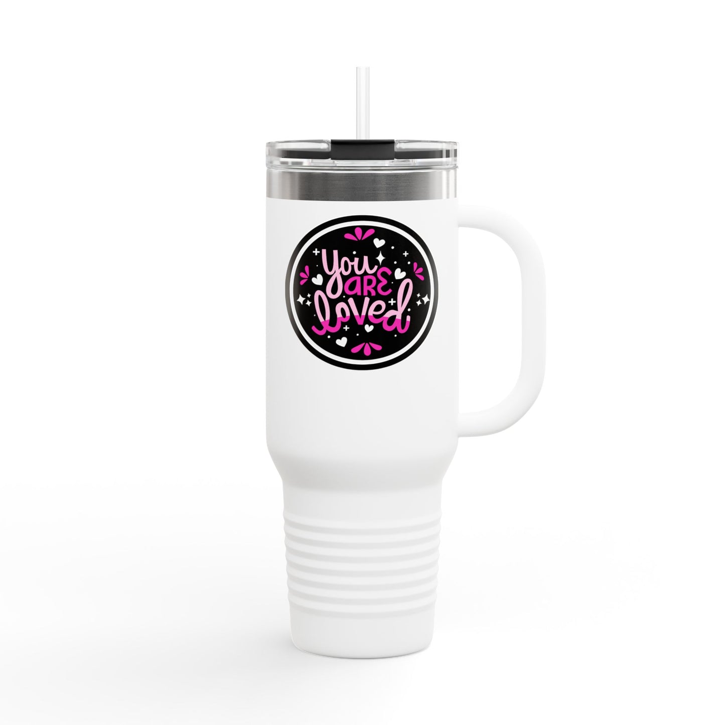 40oz Insulated Travel Mug, Motivational Drinkware for Students and Travelers, Personalized