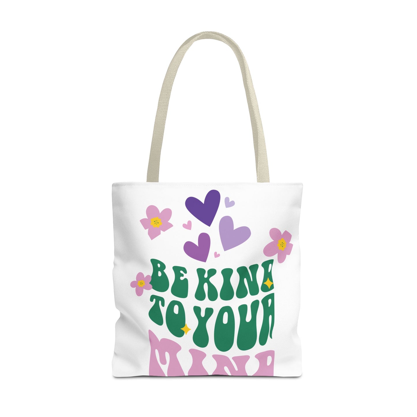 Be Kind To Your Mind Tote Bag, Mental Health Tote Bag, Motivational Gifts, Inspirational Tote Bag, Awareness Tote Bag