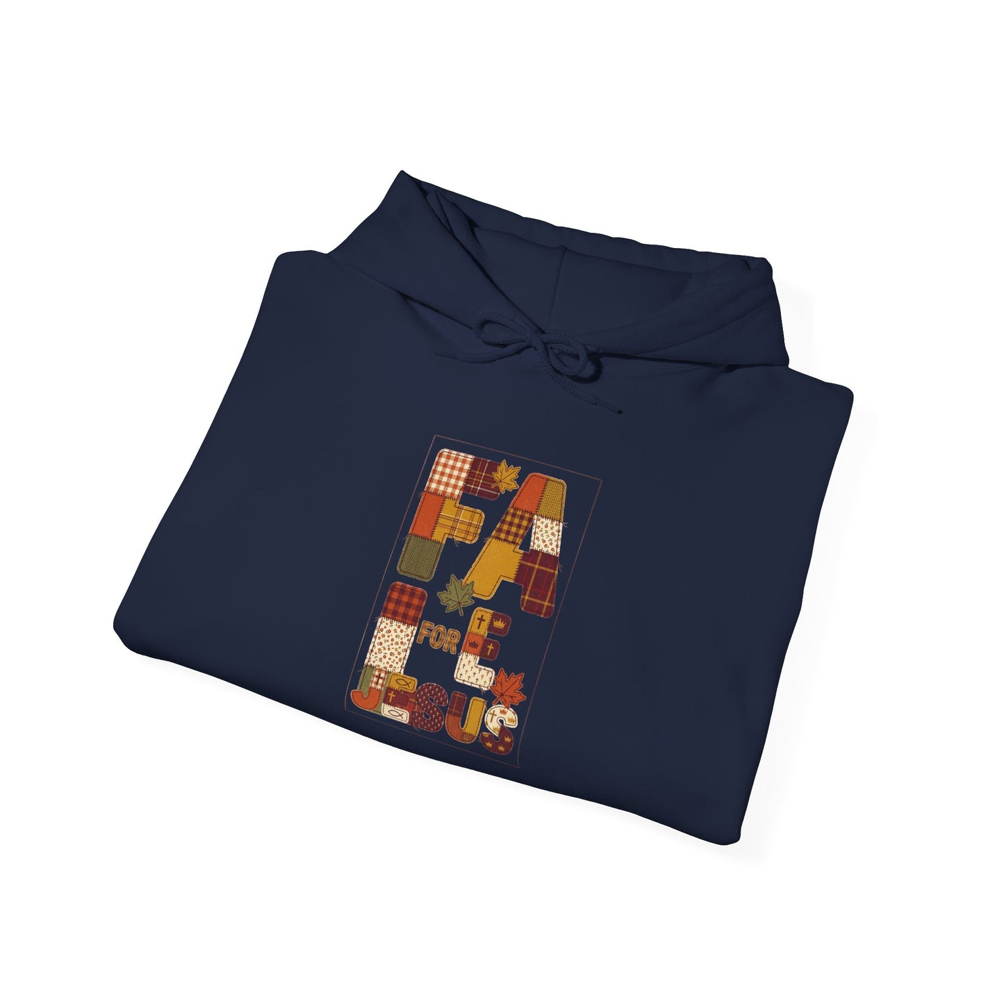 Faith For Jesus Hoodie | Thanksgiving fall foliage, pumpkin pie motif