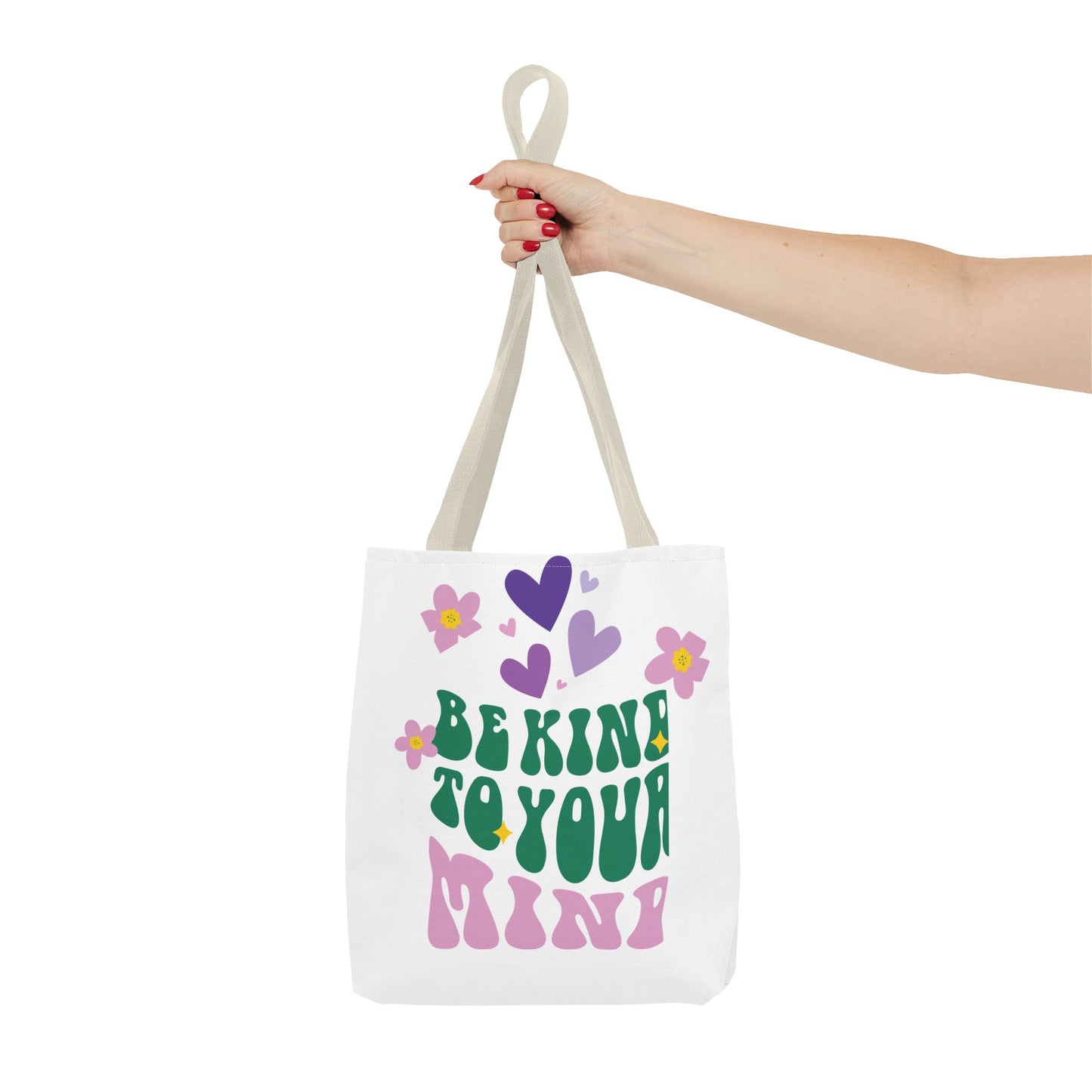 Be Kind To Your Mind Tote Bag, Mental Health Tote Bag, Motivational Gifts, Inspirational Tote Bag, Awareness Tote Bag