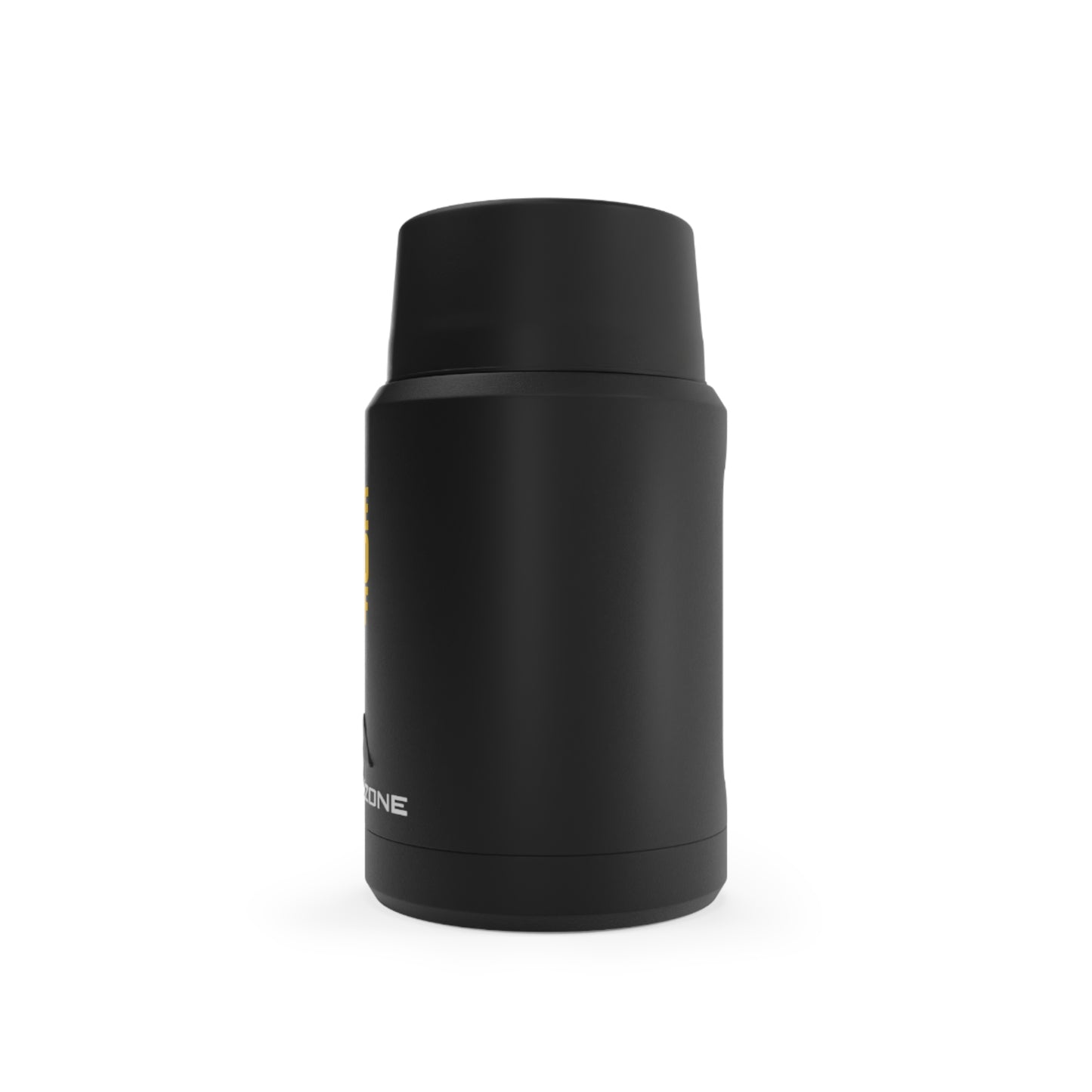 Titan Copper Insulated Food Jar — "LOVE GOD NUFF" Matte Black Thermal Container