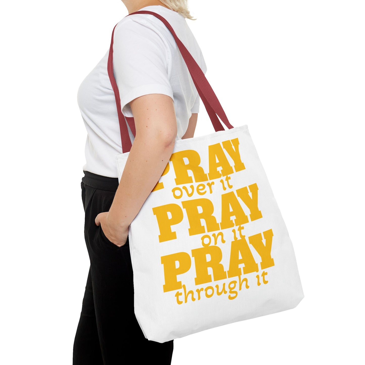 Pray Tote Bag