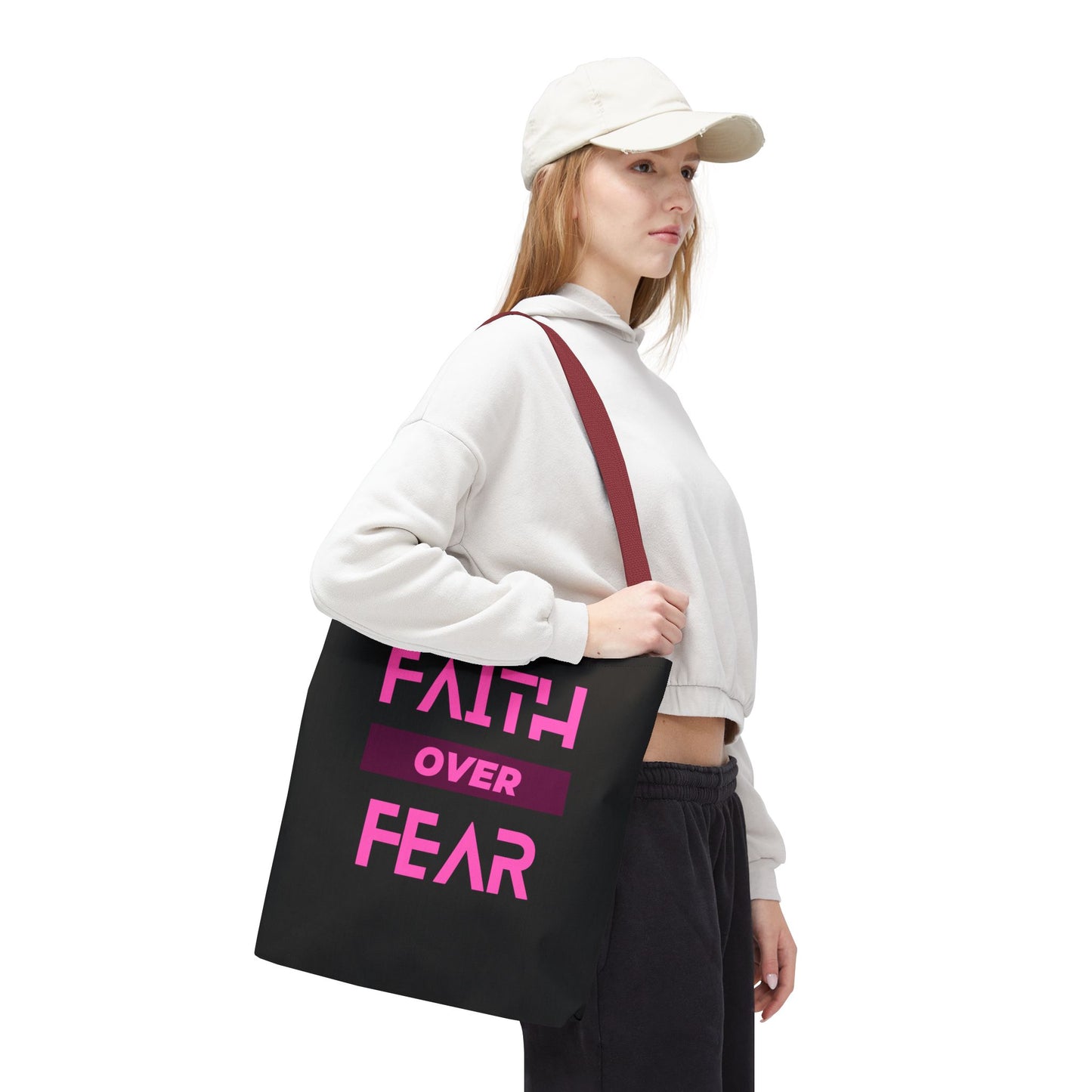 Faith over Fear Tote Bag