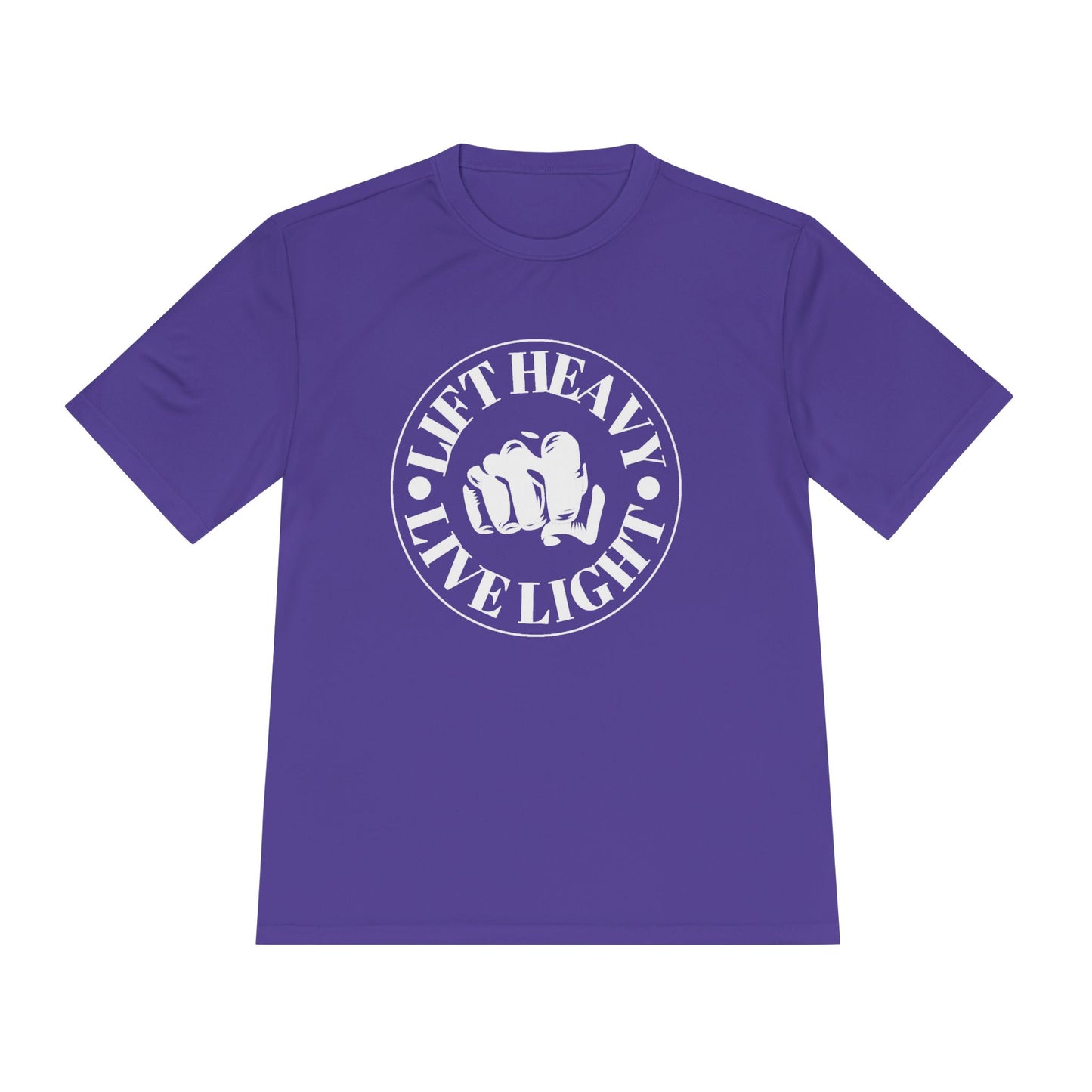 Lift Heavy Unisex Moisture Wicking Tee - Performance Fitness Shirt