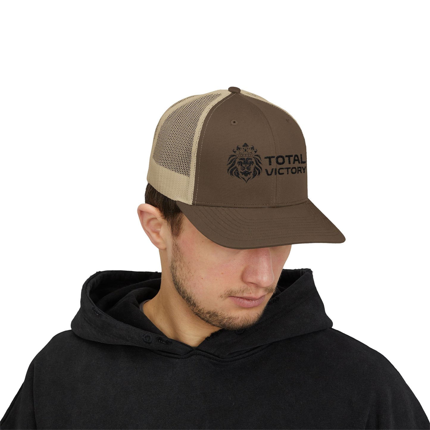 Total Victory Snapback Trucker Cap | Adjustable Cap, Perfect for Sports, Casual Wear, Gift for Him, Statement Accessory