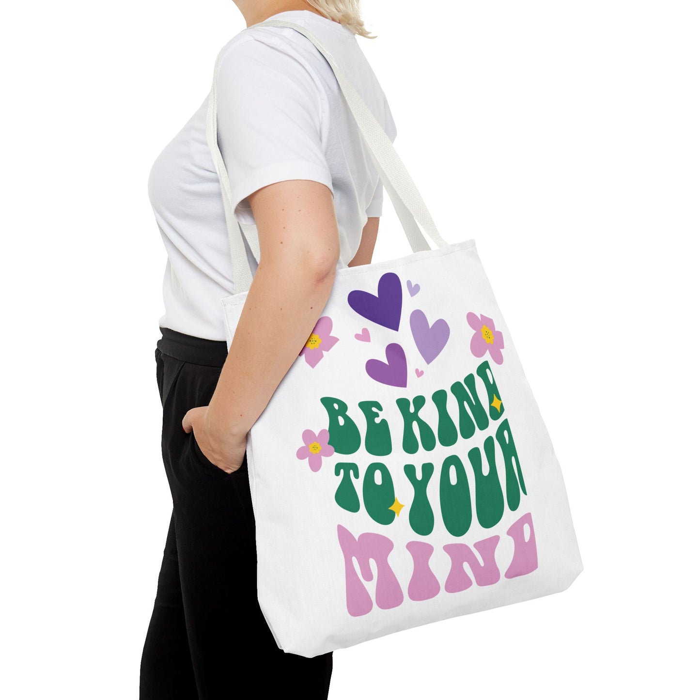Be Kind To Your Mind Tote Bag, Mental Health Tote Bag, Motivational Gifts, Inspirational Tote Bag, Awareness Tote Bag