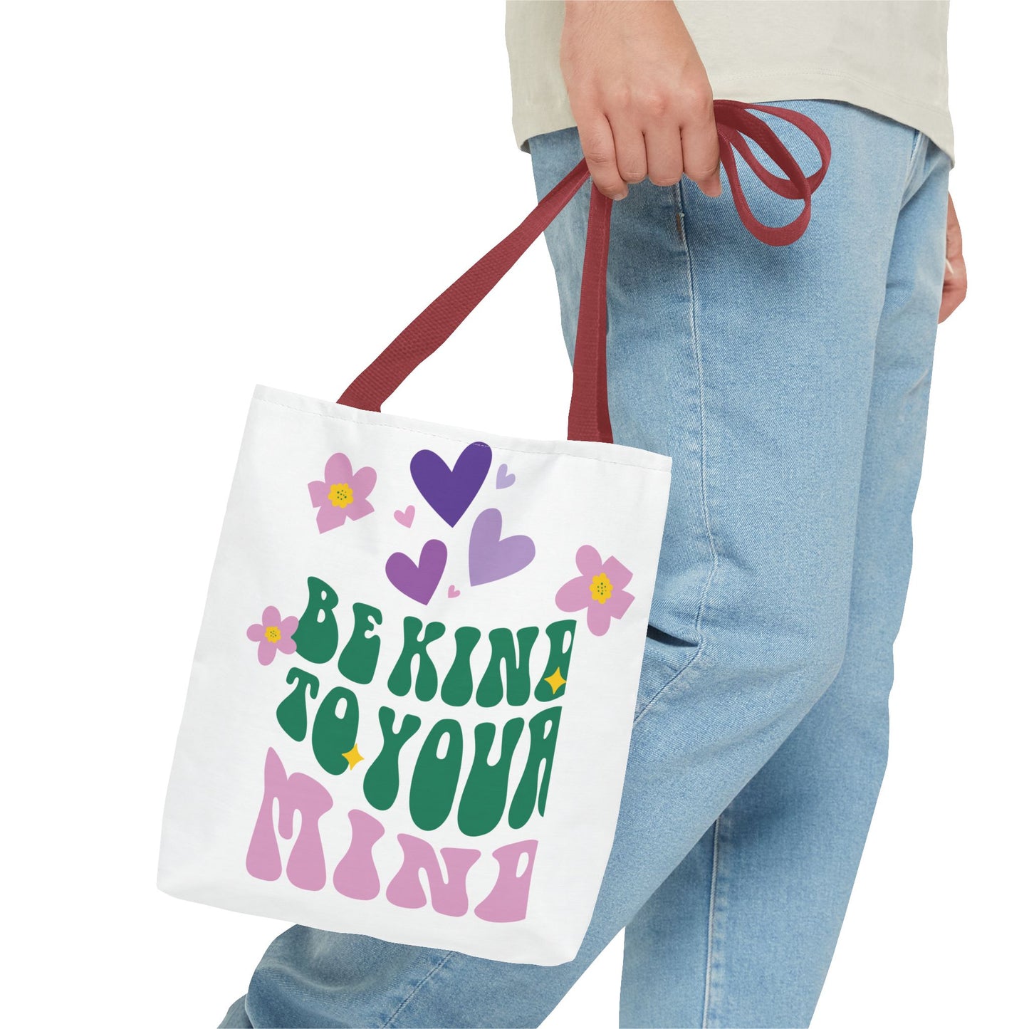 Be Kind To Your Mind Tote Bag, Mental Health Tote Bag, Motivational Gifts, Inspirational Tote Bag, Awareness Tote Bag