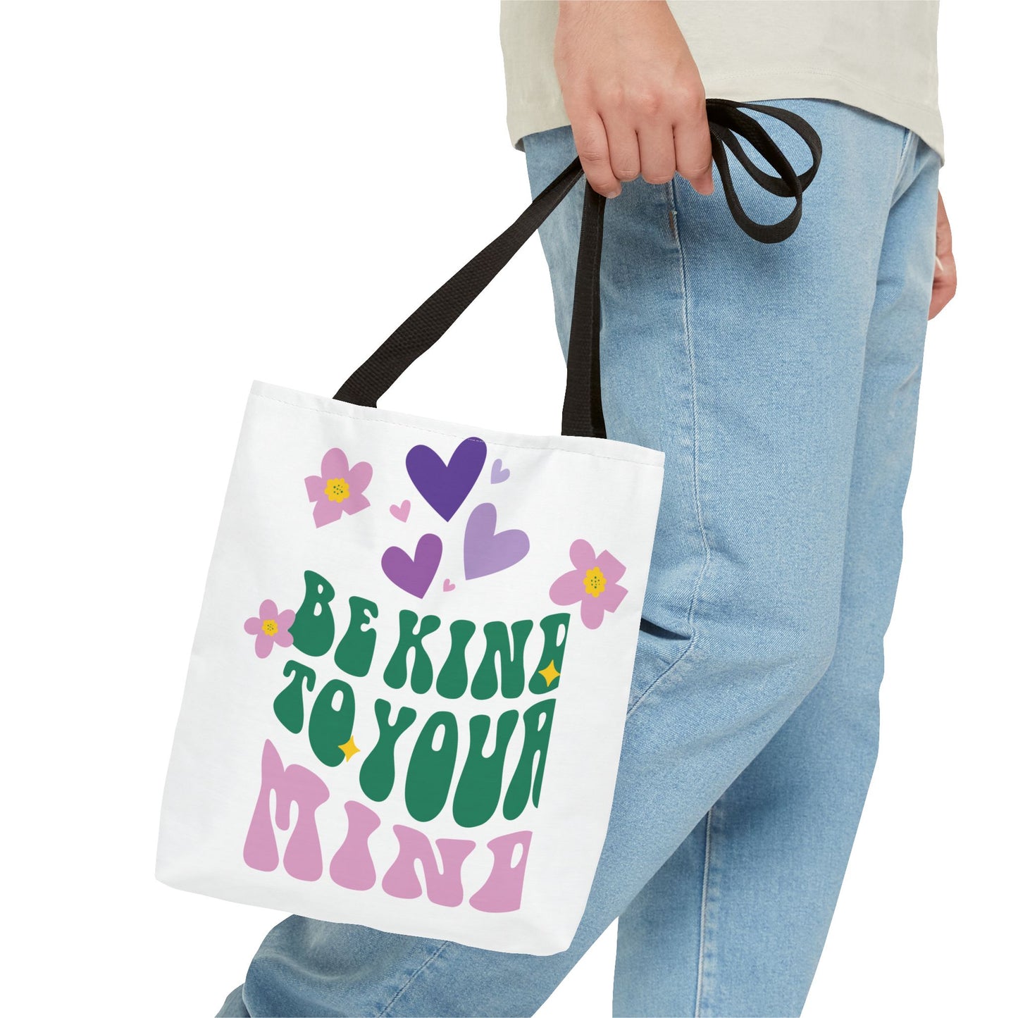 Be Kind To Your Mind Tote Bag, Mental Health Tote Bag, Motivational Gifts, Inspirational Tote Bag, Awareness Tote Bag