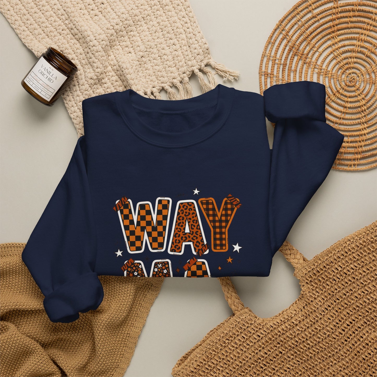 Waymaker Crewneck Sweatshirt | Christian faith sweatshirt, playful mixed-font scripture style