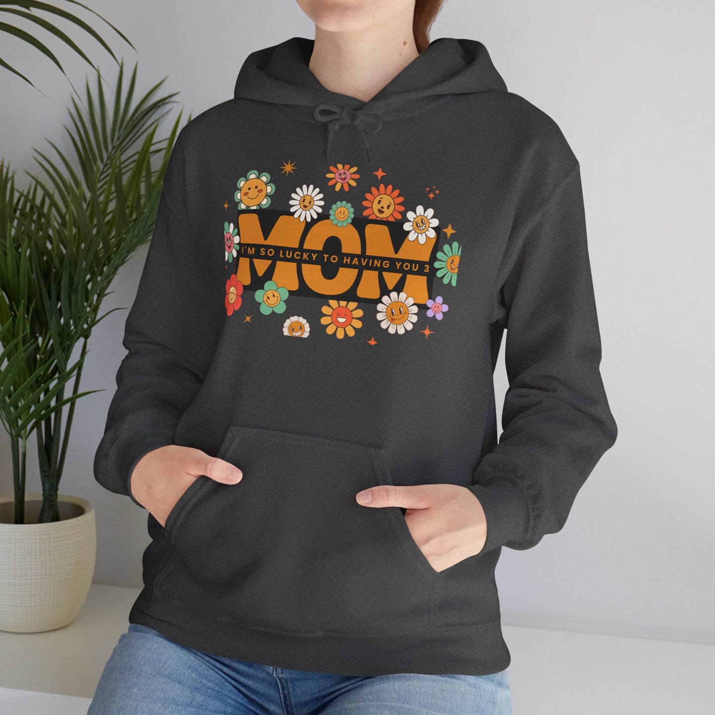 Floral Mom Hoodie | Mother's Day Gift | Cozy Sweatshirt