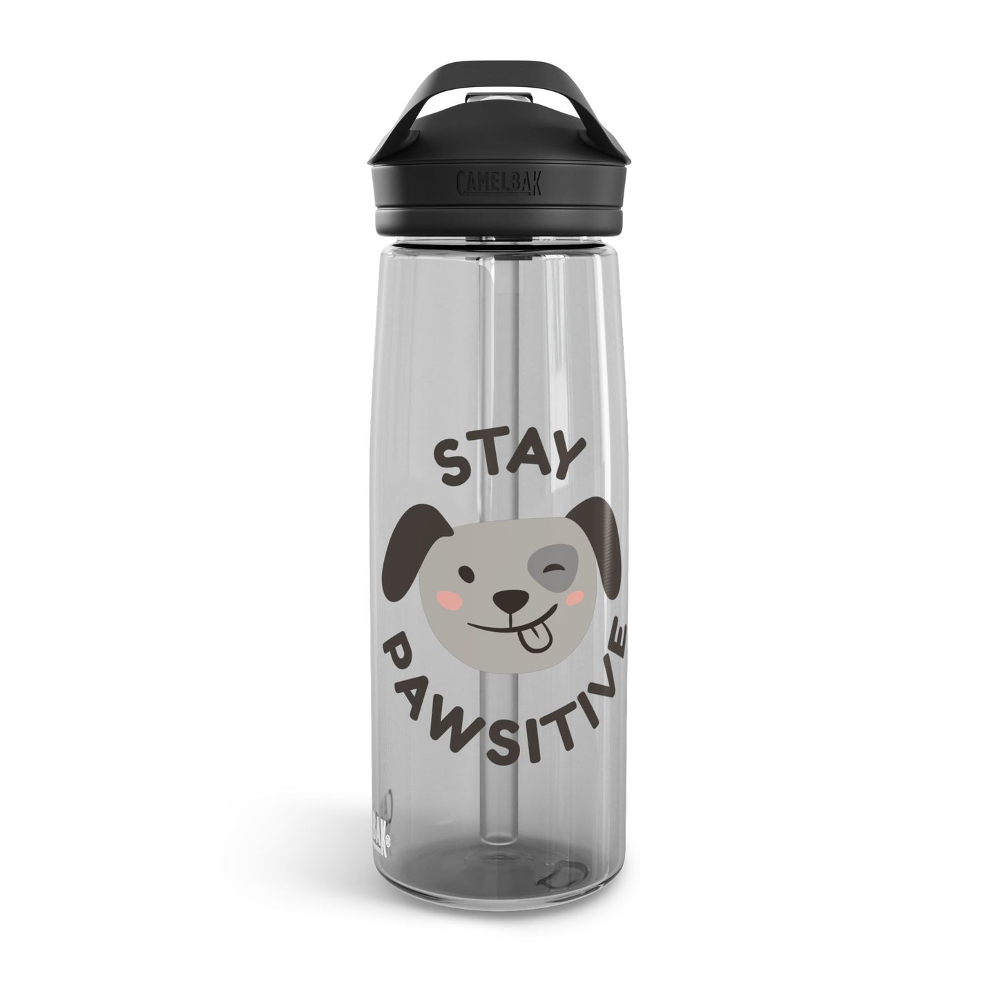 Stay Pawsitive Water Bottle