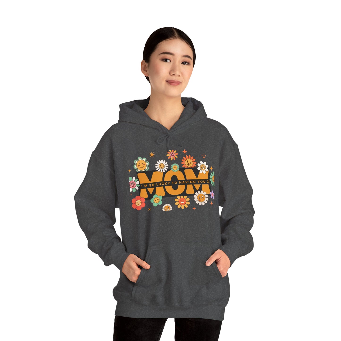 Floral Mom Hoodie | Mother's Day Gift | Cozy Sweatshirt