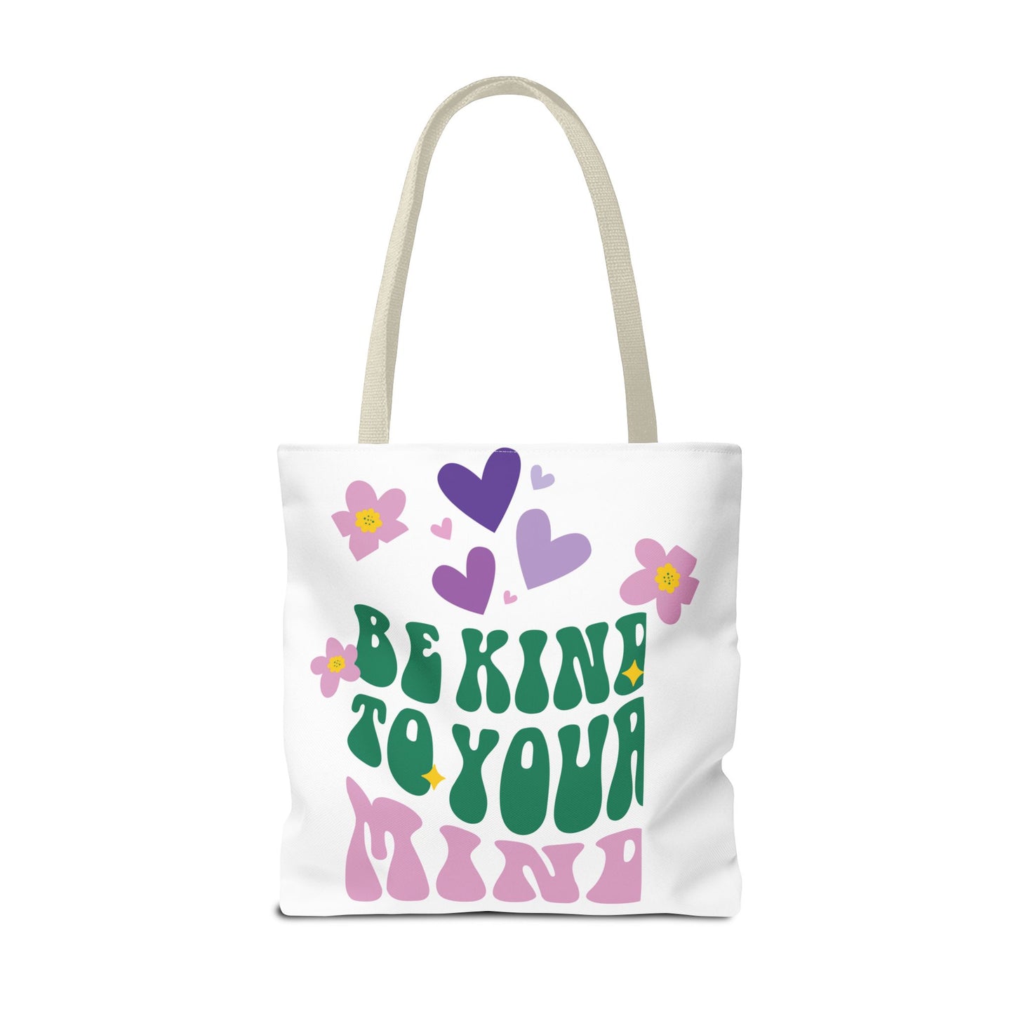 Be Kind To Your Mind Tote Bag, Mental Health Tote Bag, Motivational Gifts, Inspirational Tote Bag, Awareness Tote Bag