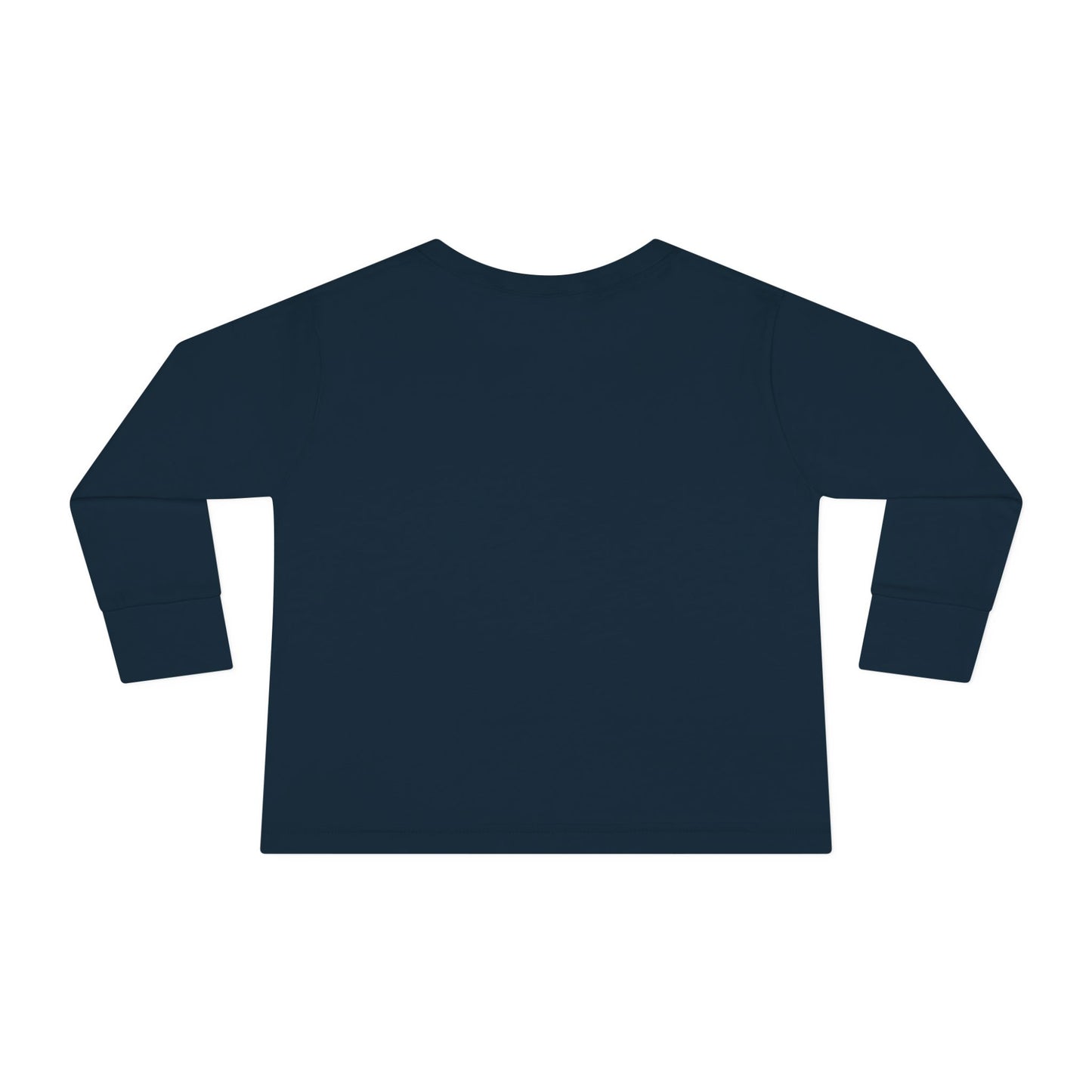 Gold-Printed Toddler Long Sleeve Tee | Perfect for Everyday Play, Birthdays, Holidays, and Family Photos