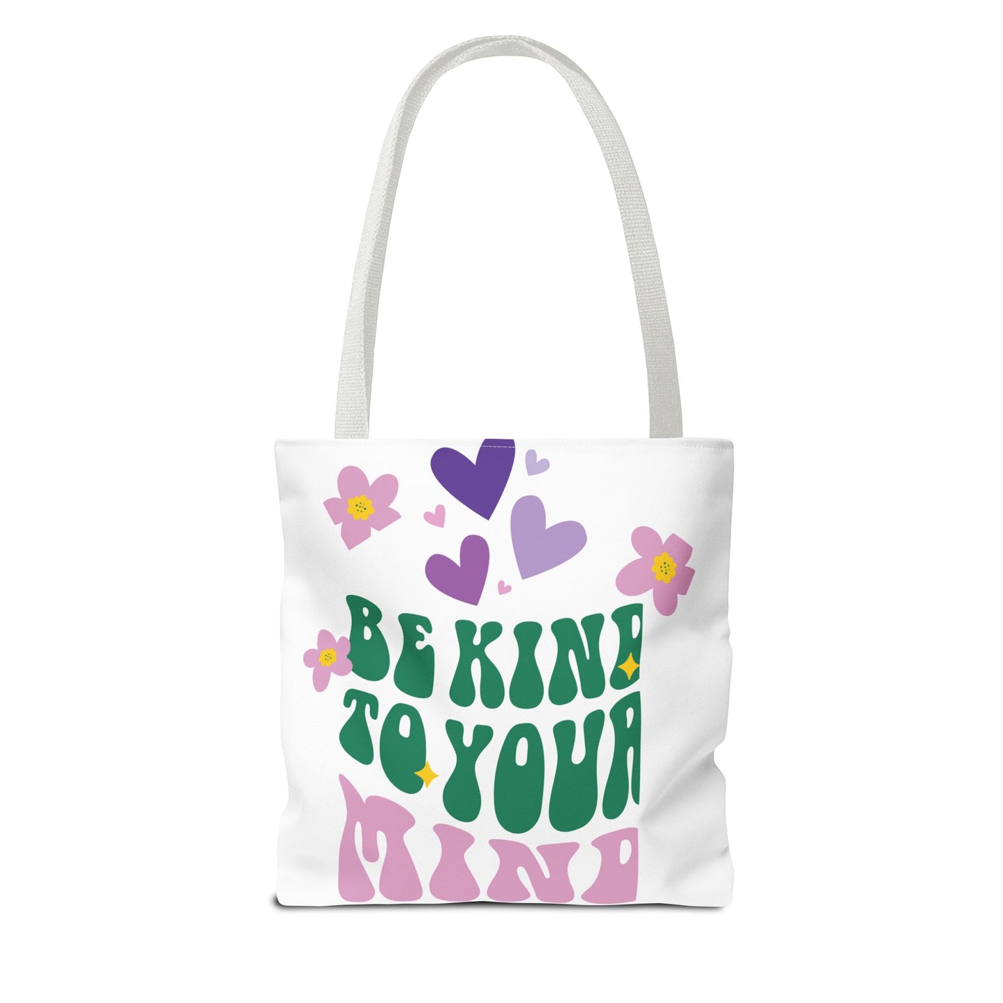 Be Kind To Your Mind Tote Bag, Mental Health Tote Bag, Motivational Gifts, Inspirational Tote Bag, Awareness Tote Bag