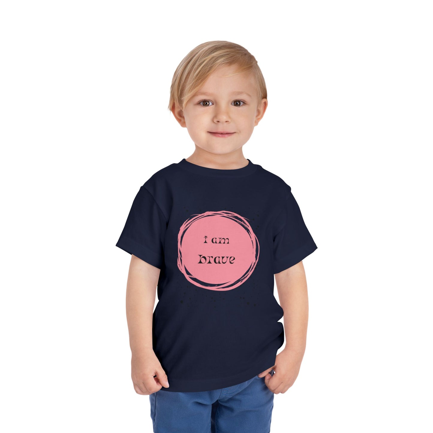 Brave Toddler Tee - I Am Brave Kids T-Shirt
