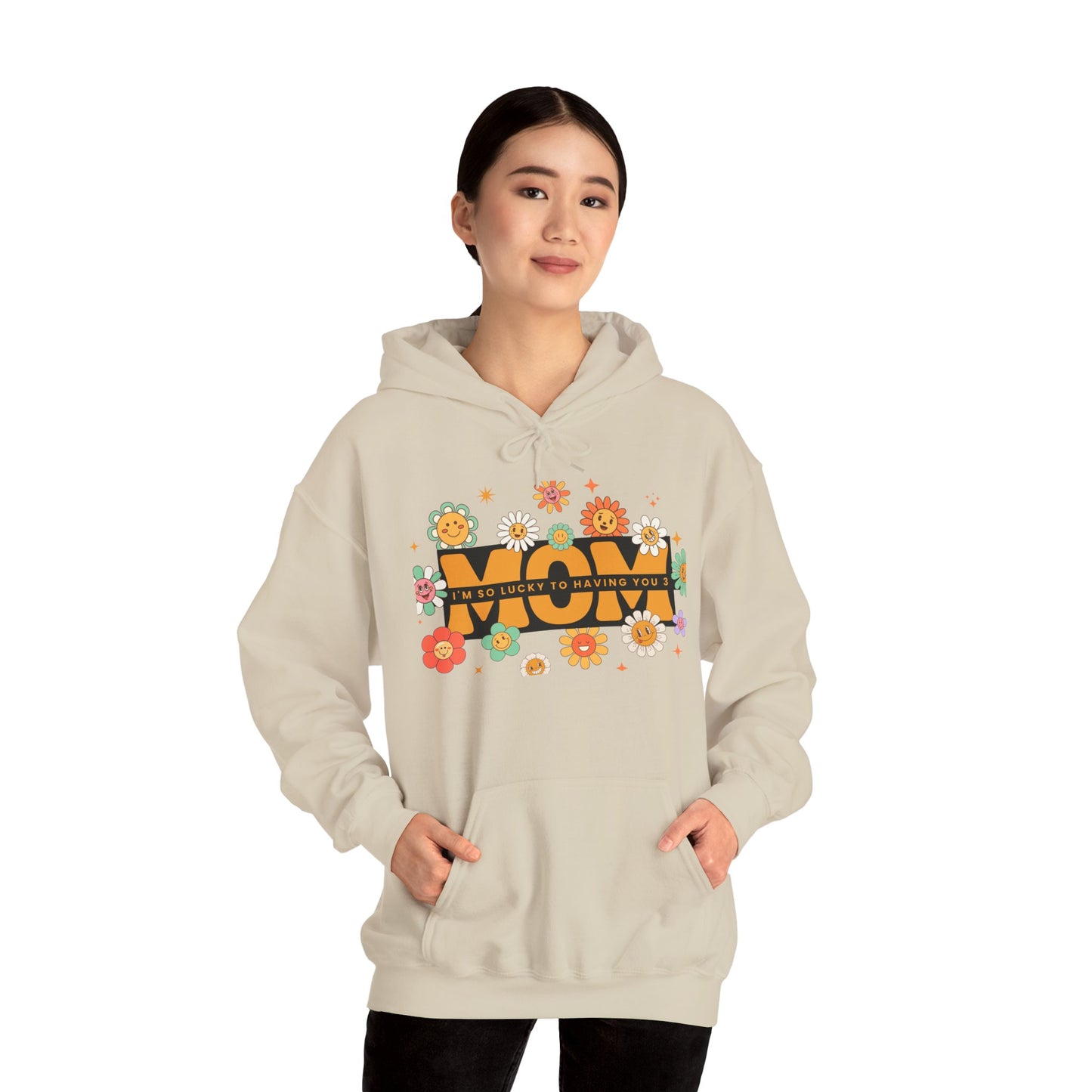 Floral Mom Hoodie | Mother's Day Gift | Cozy Sweatshirt