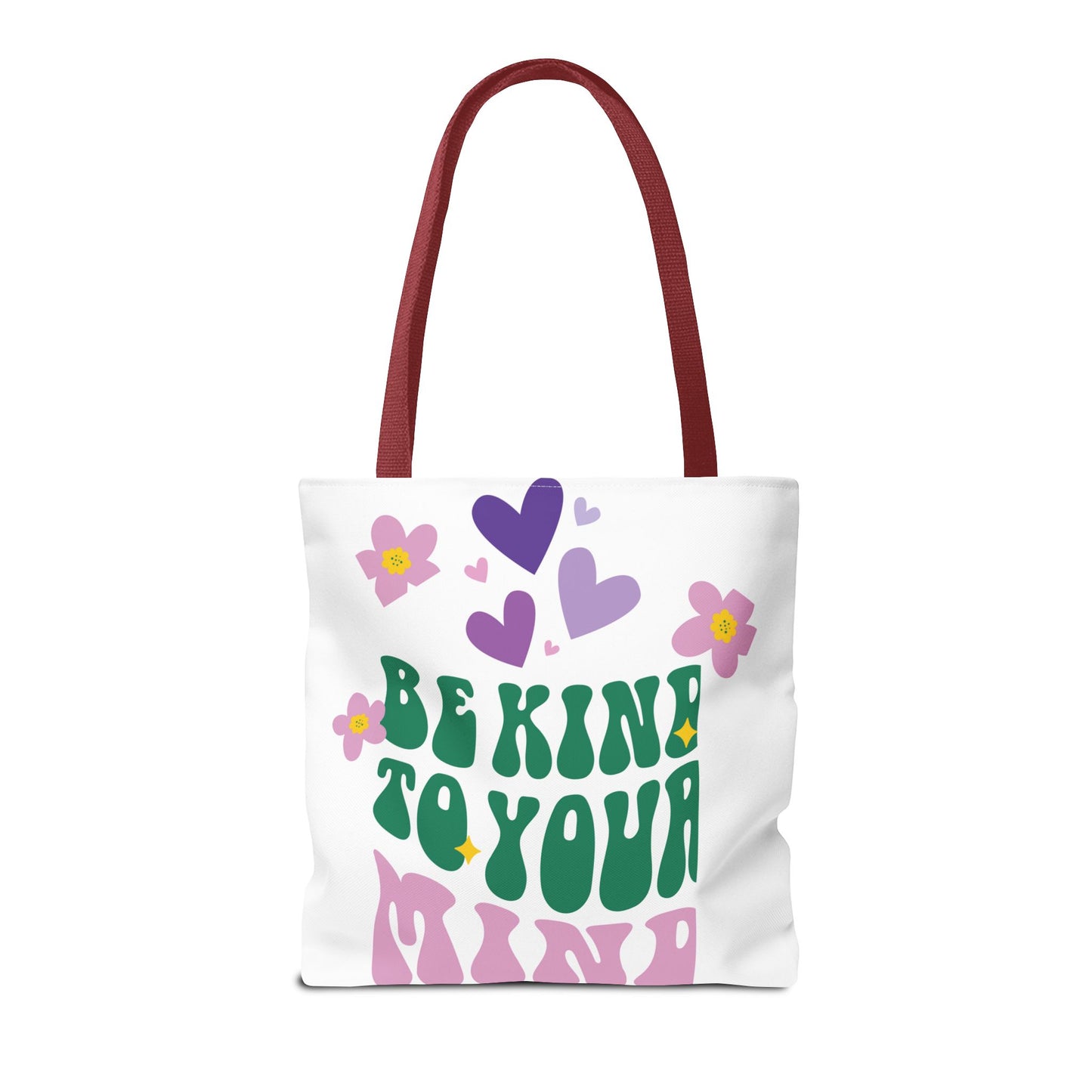 Be Kind To Your Mind Tote Bag, Mental Health Tote Bag, Motivational Gifts, Inspirational Tote Bag, Awareness Tote Bag