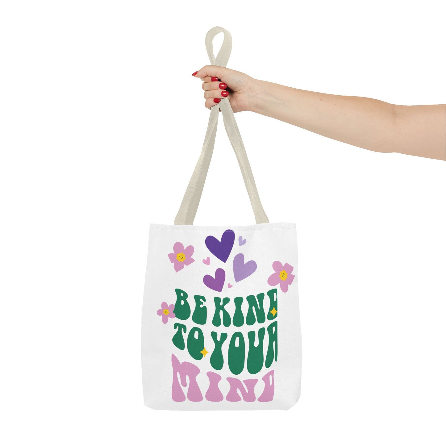Be Kind To Your Mind Tote Bag, Mental Health Tote Bag, Motivational Gifts, Inspirational Tote Bag, Awareness Tote Bag