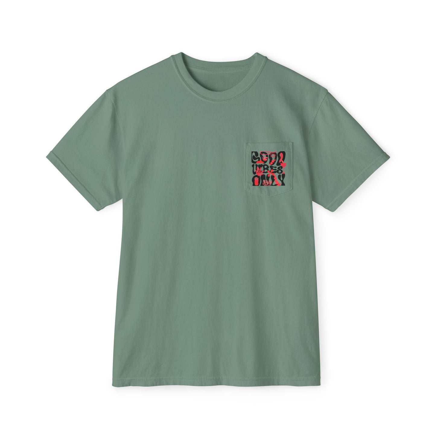 Good Vibes Pocket T-Shirt - Positive Vibes Apparel | ABAFAMILYSTORE