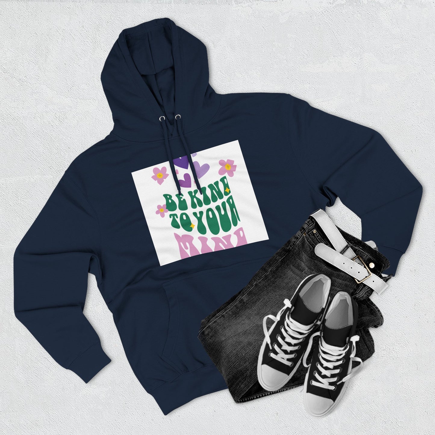 Mental Health Hoodie - Be Kind To Your Mind Sweatshirt