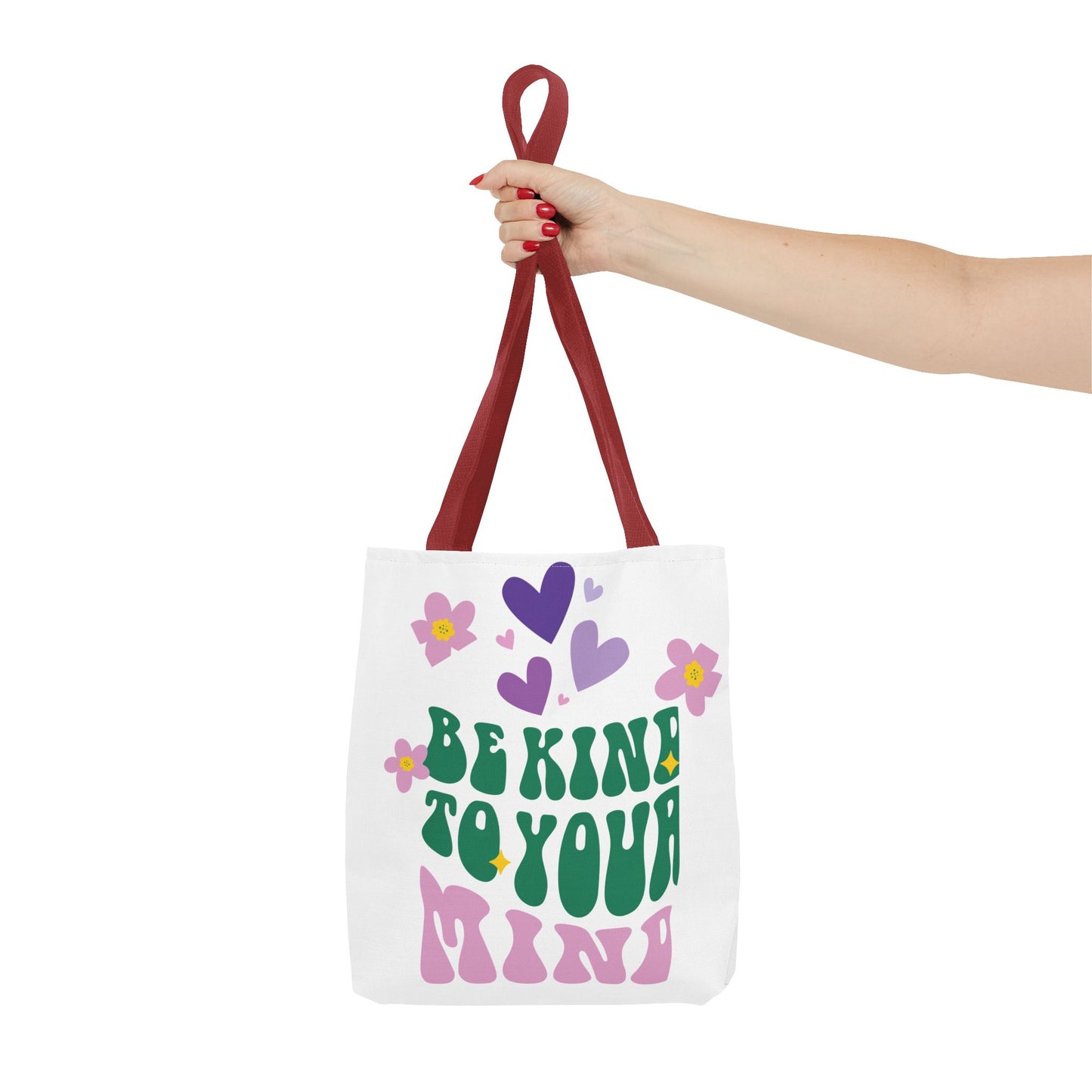 Be Kind To Your Mind Tote Bag, Mental Health Tote Bag, Motivational Gifts, Inspirational Tote Bag, Awareness Tote Bag