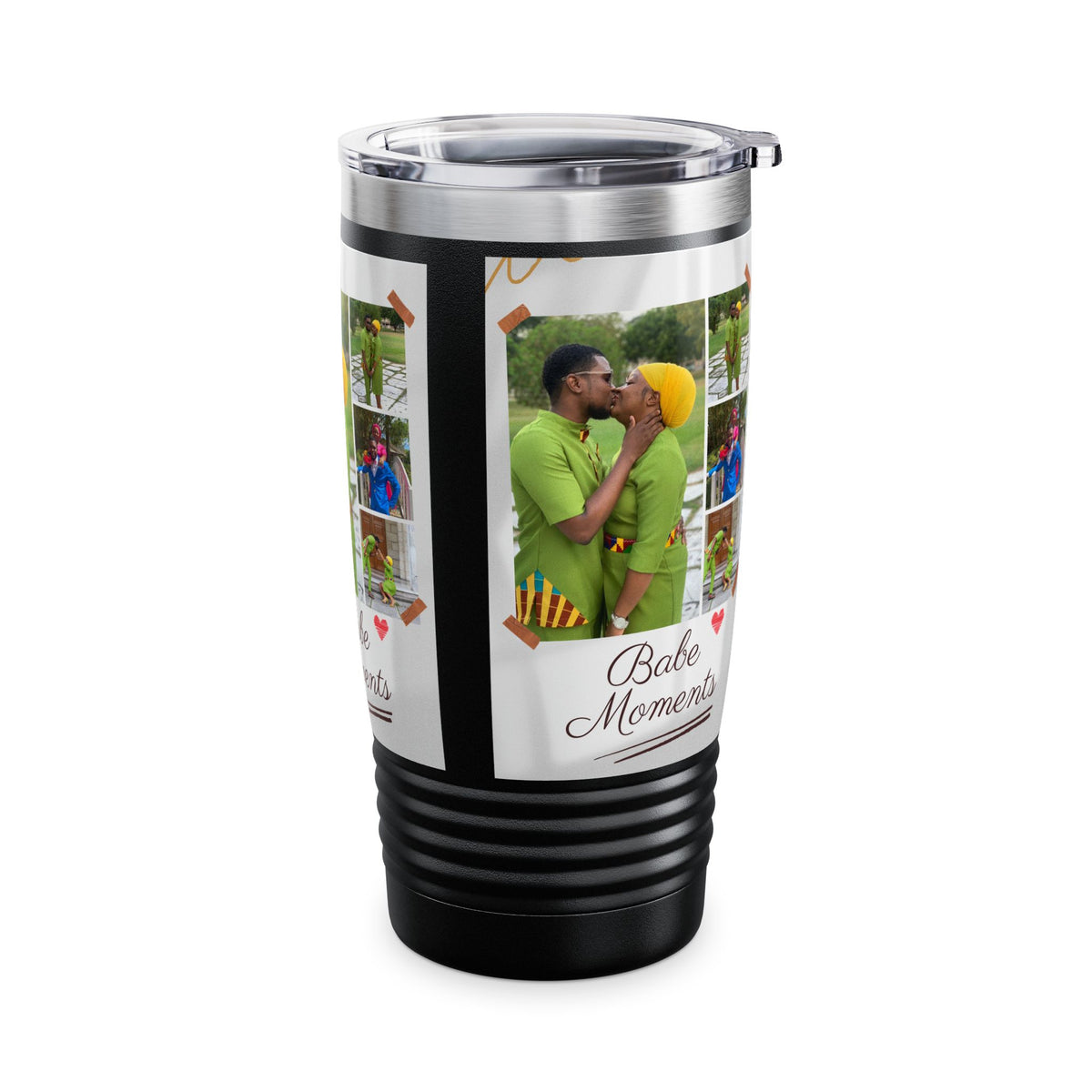 Personalized Family Photo Tumbler - 20oz Insulated Travel Mug