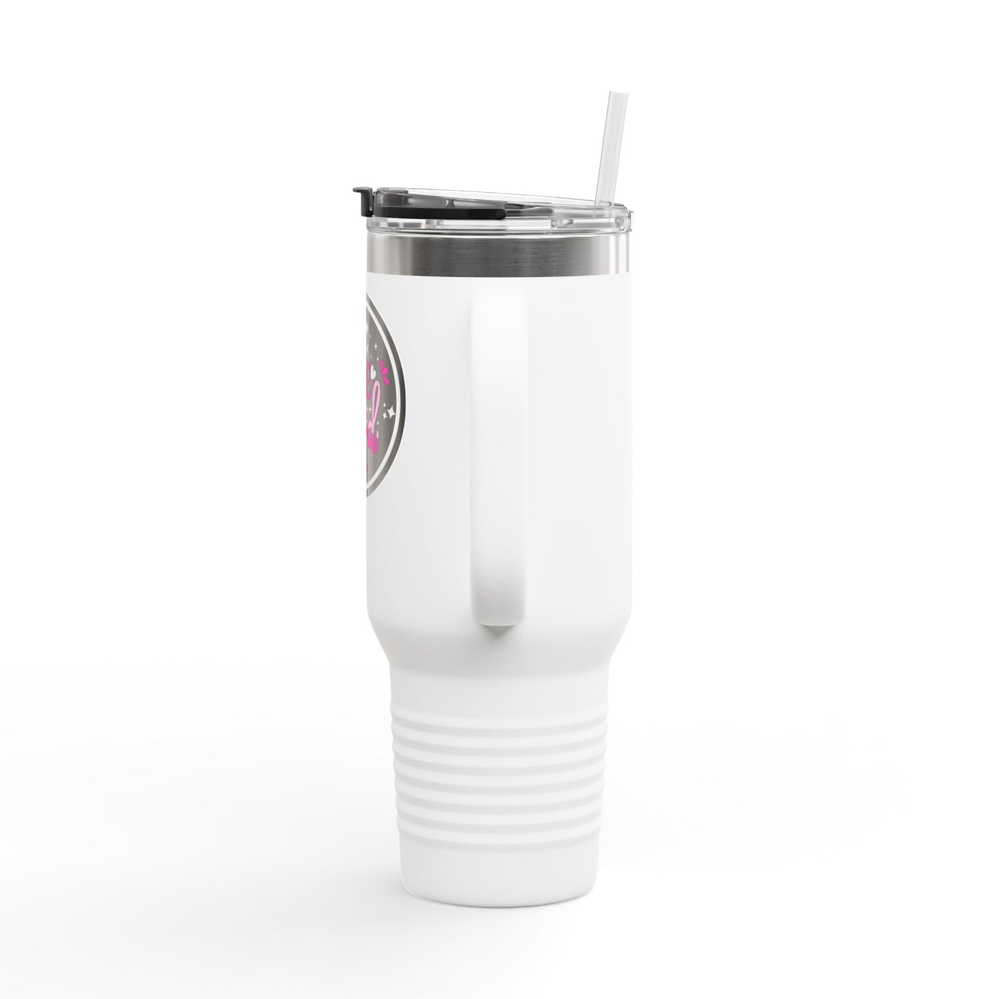 40oz Insulated Travel Mug, Motivational Drinkware for Students and Travelers, Personalized