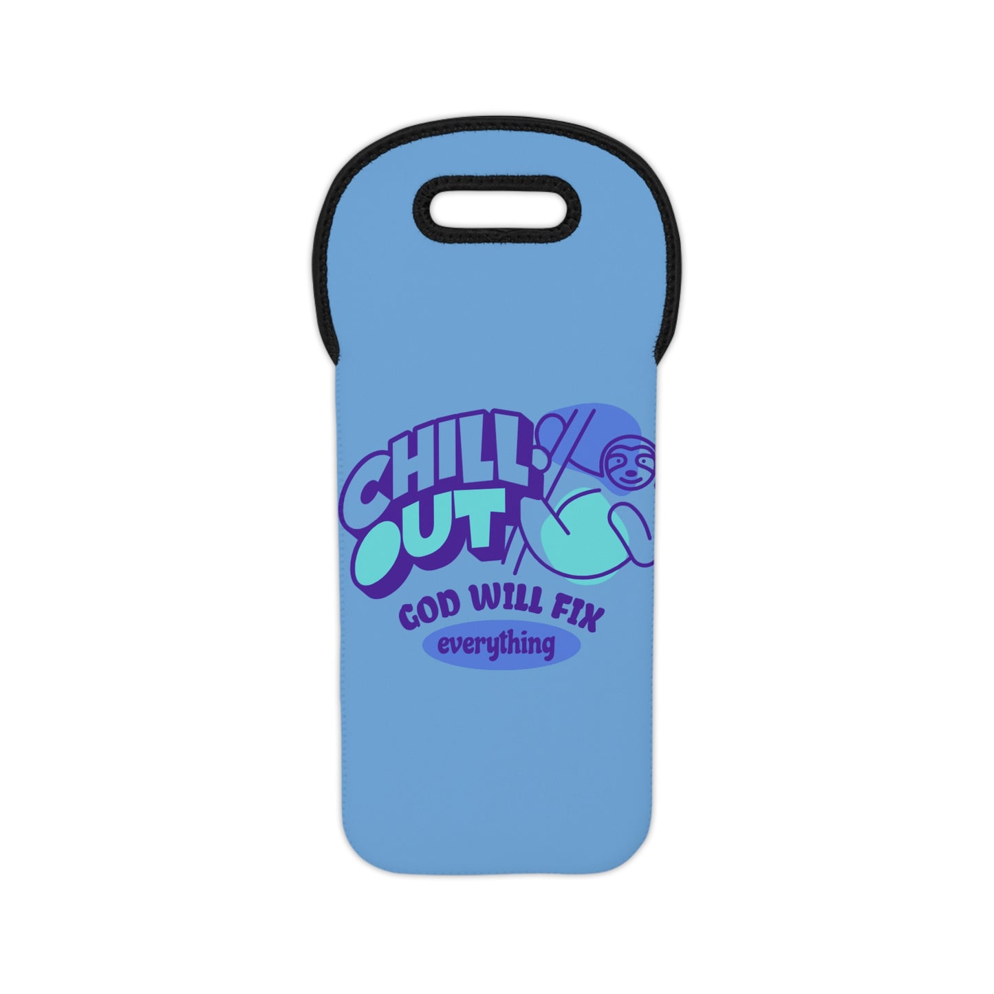 Wine Tote Bag - Chill Out Neoprene Wine Carrier
