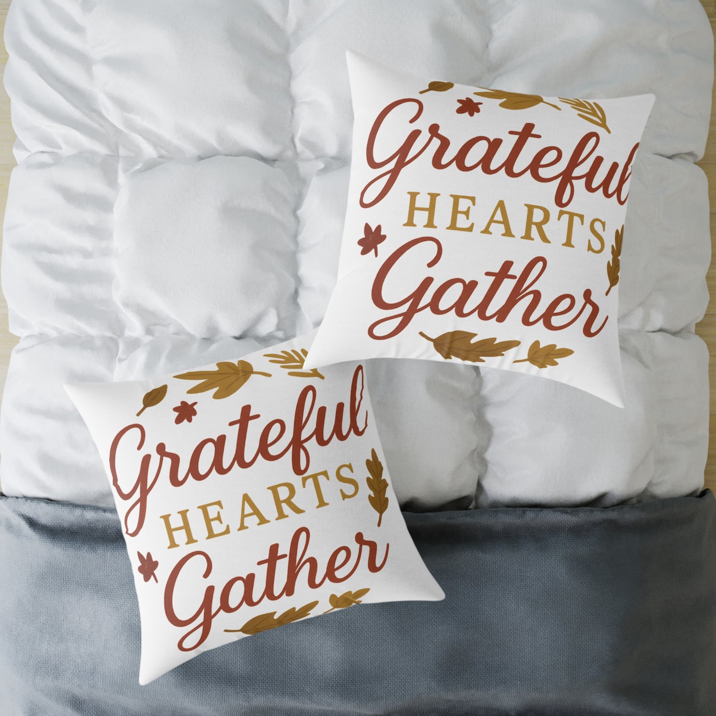 Square Poly Canvas Pillow