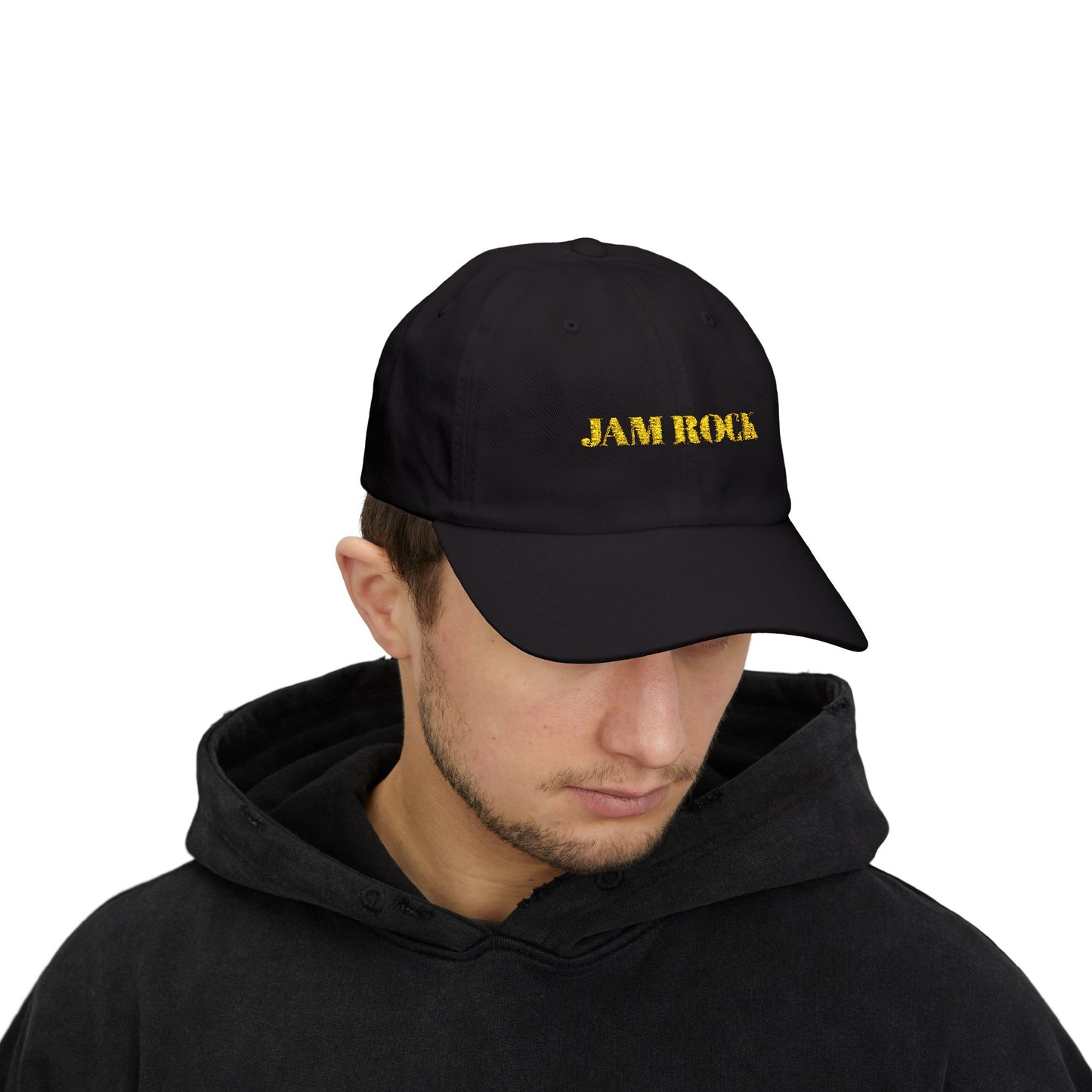Stylish Classic Dad Cap – Jam Rock Design, Trendy Hat for Casual Wear, Unique Gift for Dads, Summer Accessory, Festival Attire