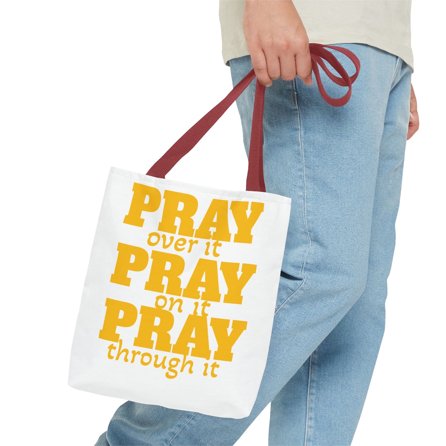Pray Tote Bag