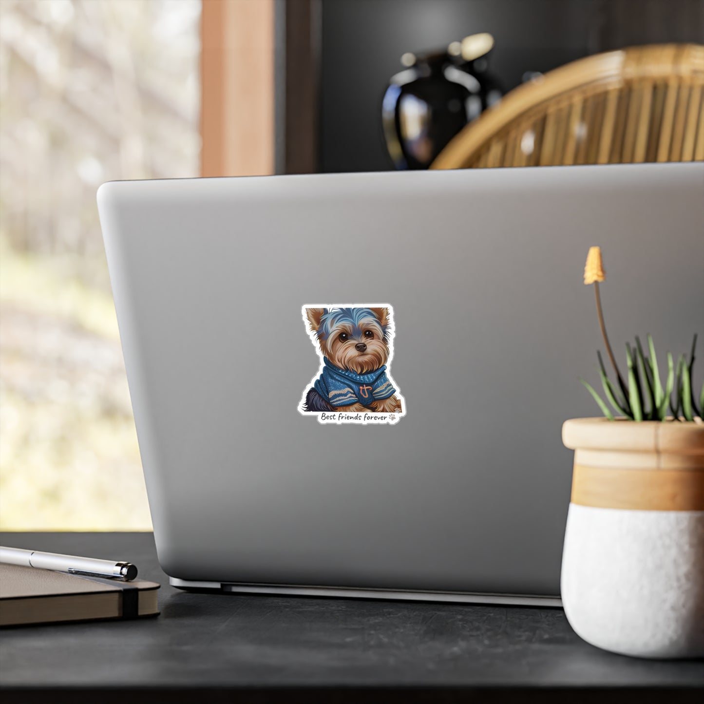 Dog Sticker - Best Friends Forever Vinyl Decal Pet Lovers
