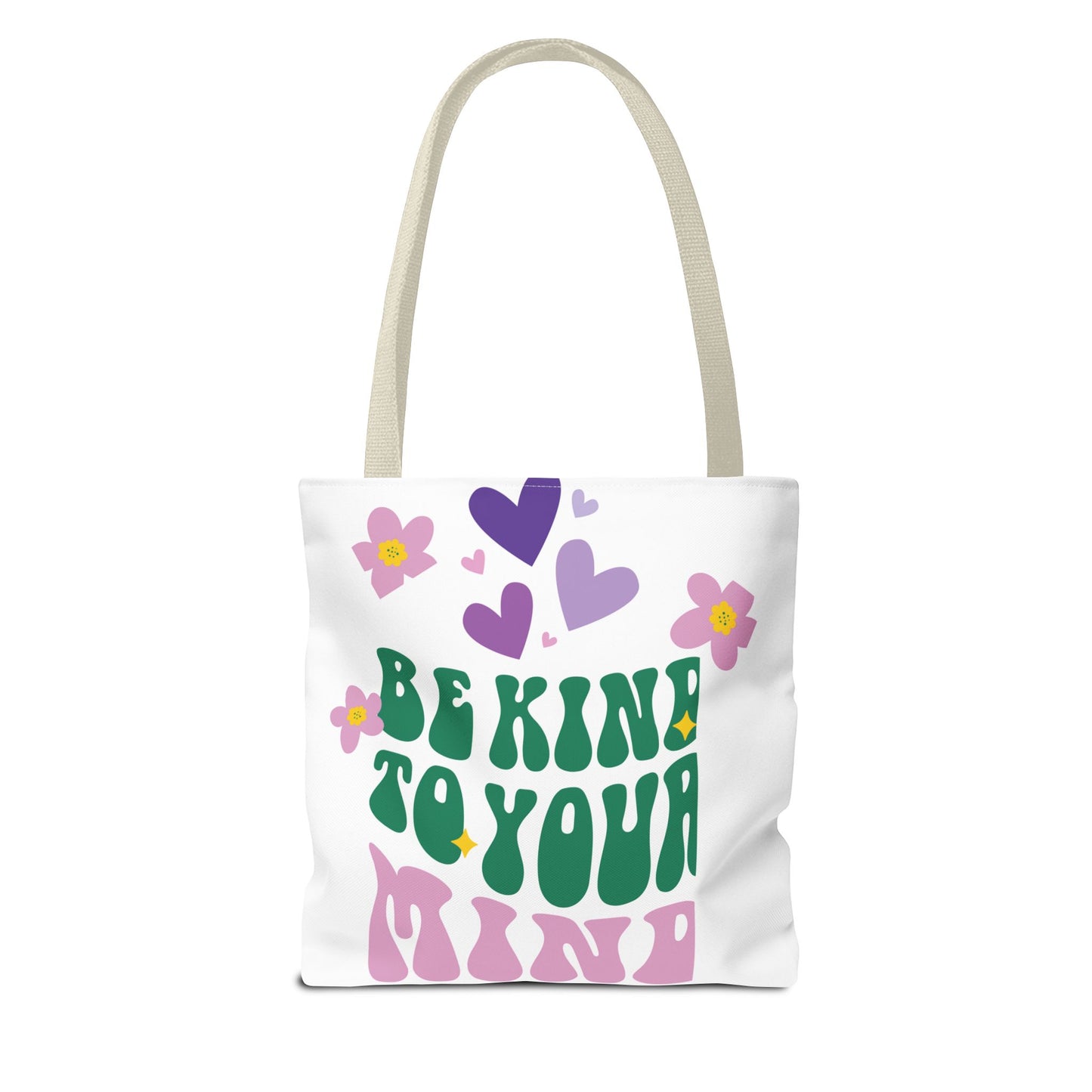 Be Kind To Your Mind Tote Bag, Mental Health Tote Bag, Motivational Gifts, Inspirational Tote Bag, Awareness Tote Bag