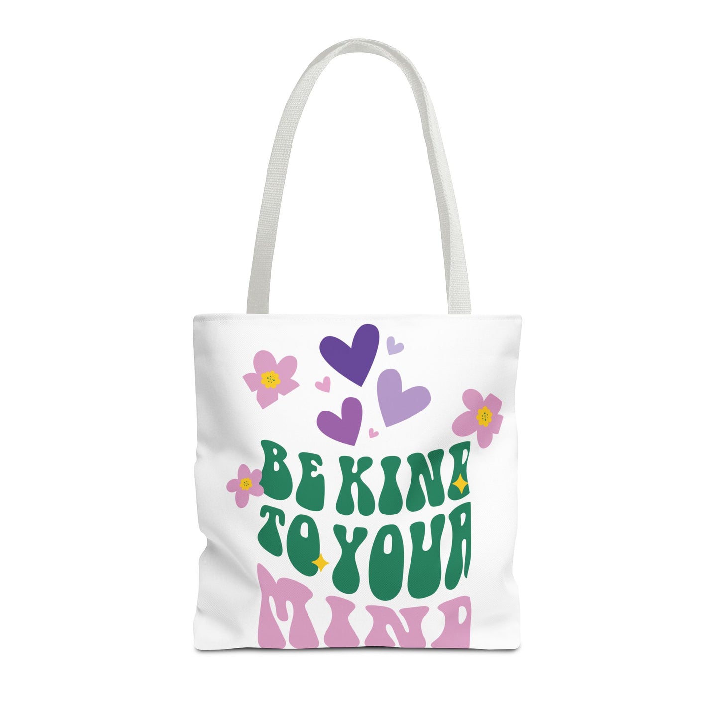 Be Kind To Your Mind Tote Bag, Mental Health Tote Bag, Motivational Gifts, Inspirational Tote Bag, Awareness Tote Bag