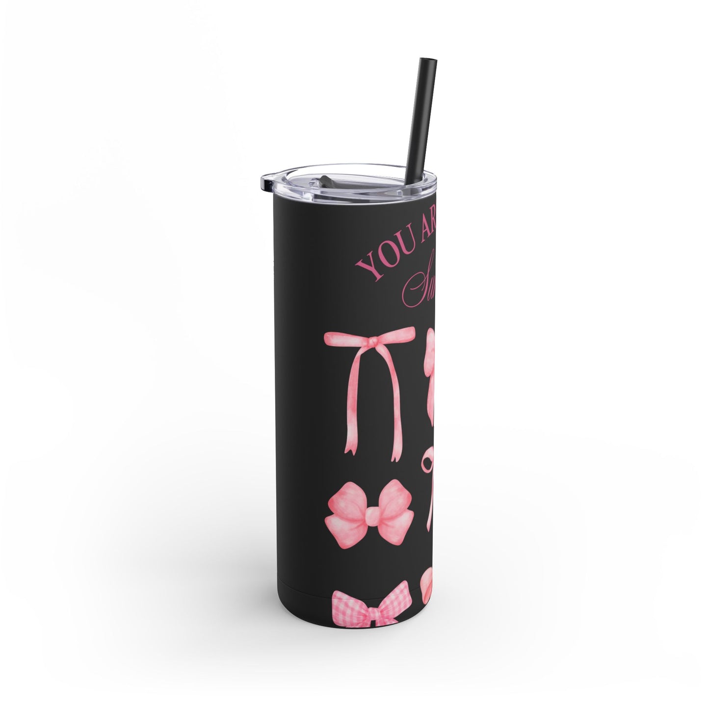 You Are a Born Survivor Tumbler | Cancer Warrior Pink Ribbon Gift