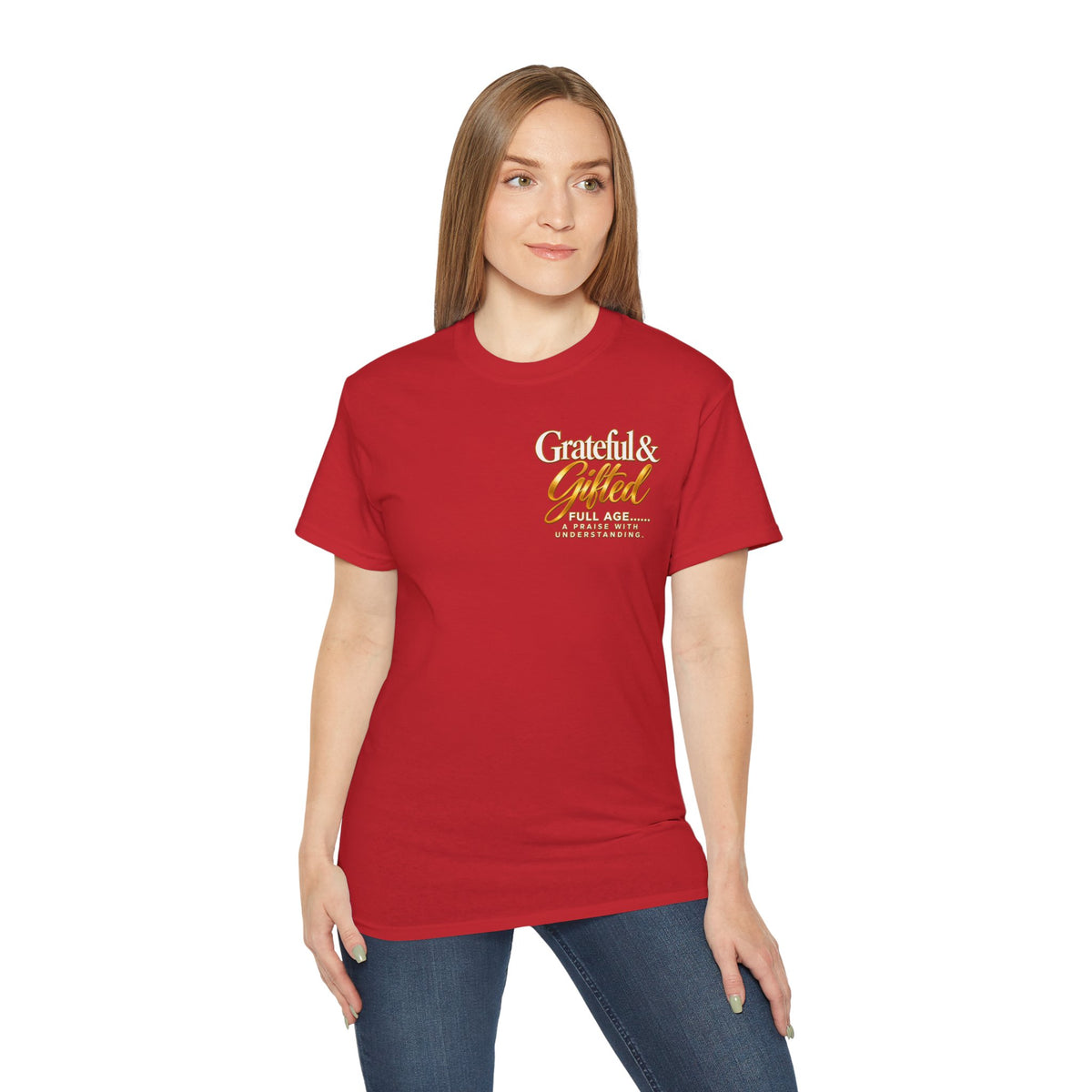 T-Shirt — Carefulist & Gifted Retro Script Graphic Tee