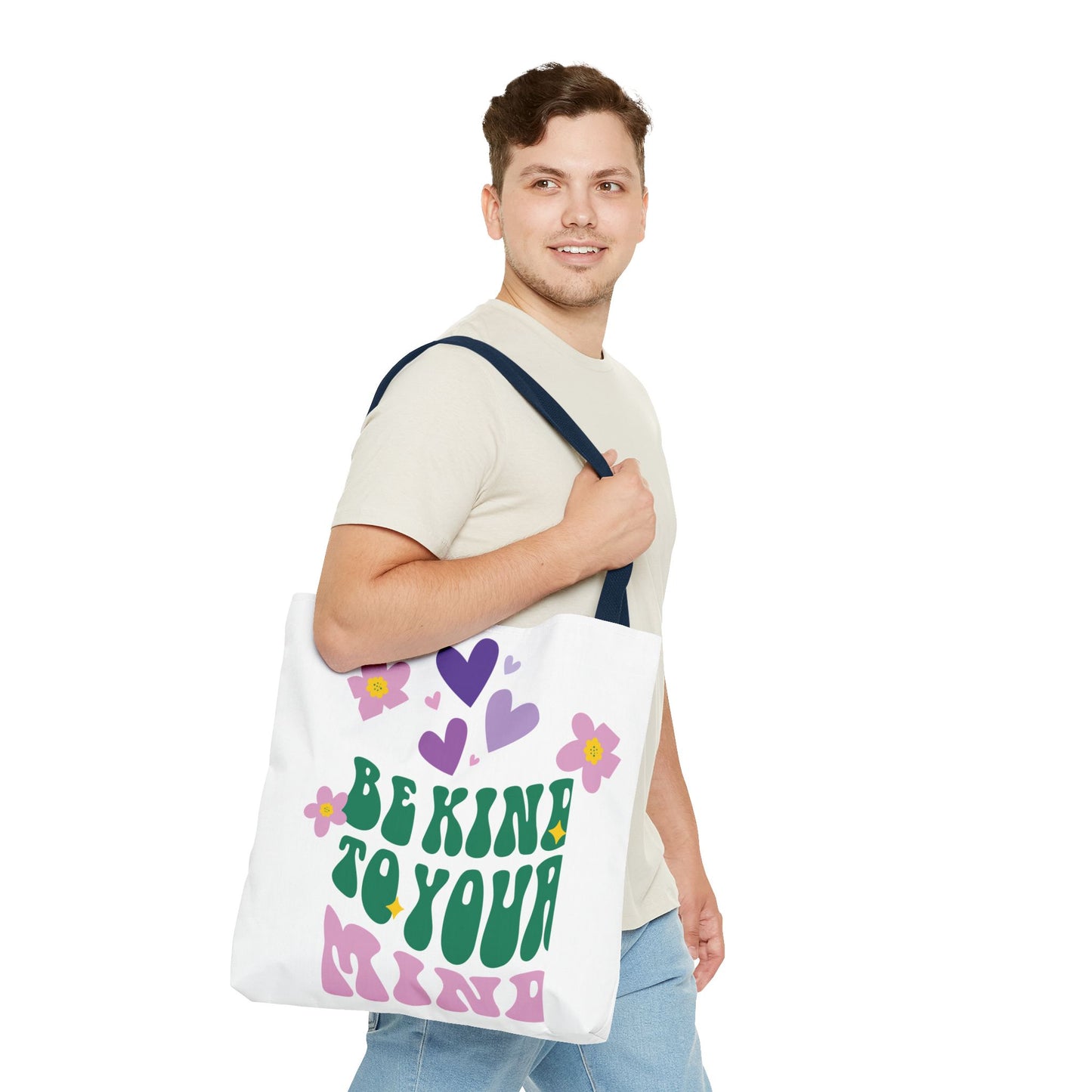 Be Kind To Your Mind Tote Bag, Mental Health Tote Bag, Motivational Gifts, Inspirational Tote Bag, Awareness Tote Bag