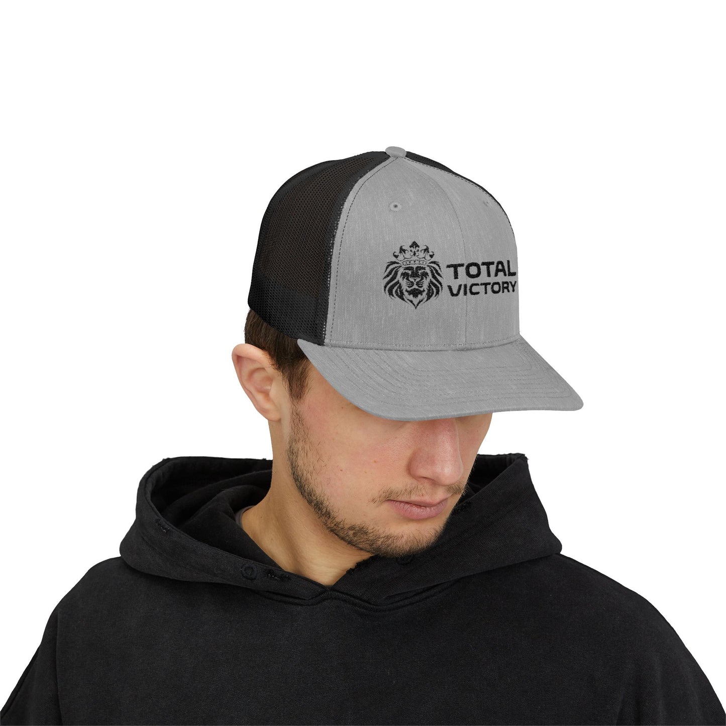 Total Victory Snapback Trucker Cap | Adjustable Cap, Perfect for Sports, Casual Wear, Gift for Him, Statement Accessory