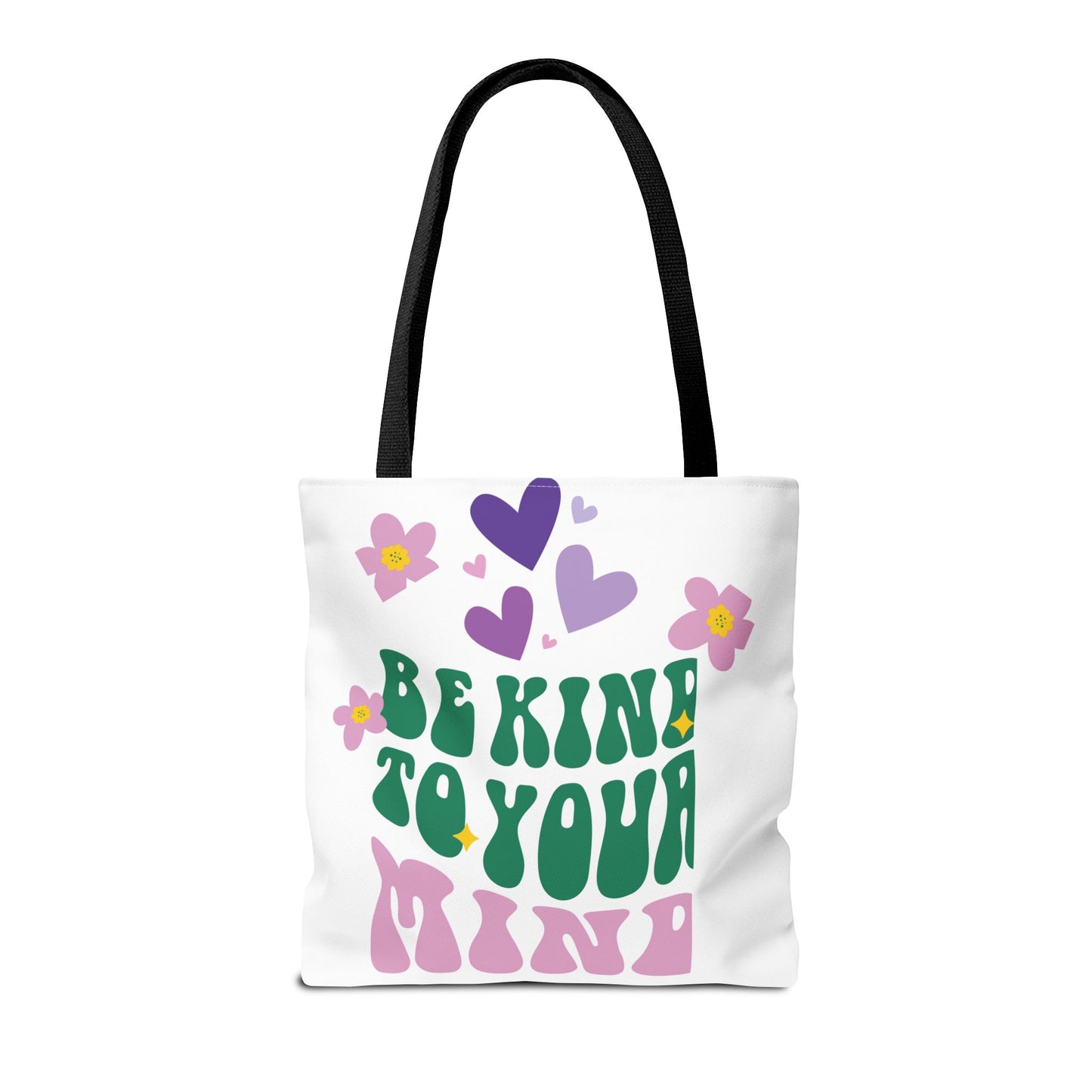 Be Kind To Your Mind Tote Bag, Mental Health Tote Bag, Motivational Gifts, Inspirational Tote Bag, Awareness Tote Bag