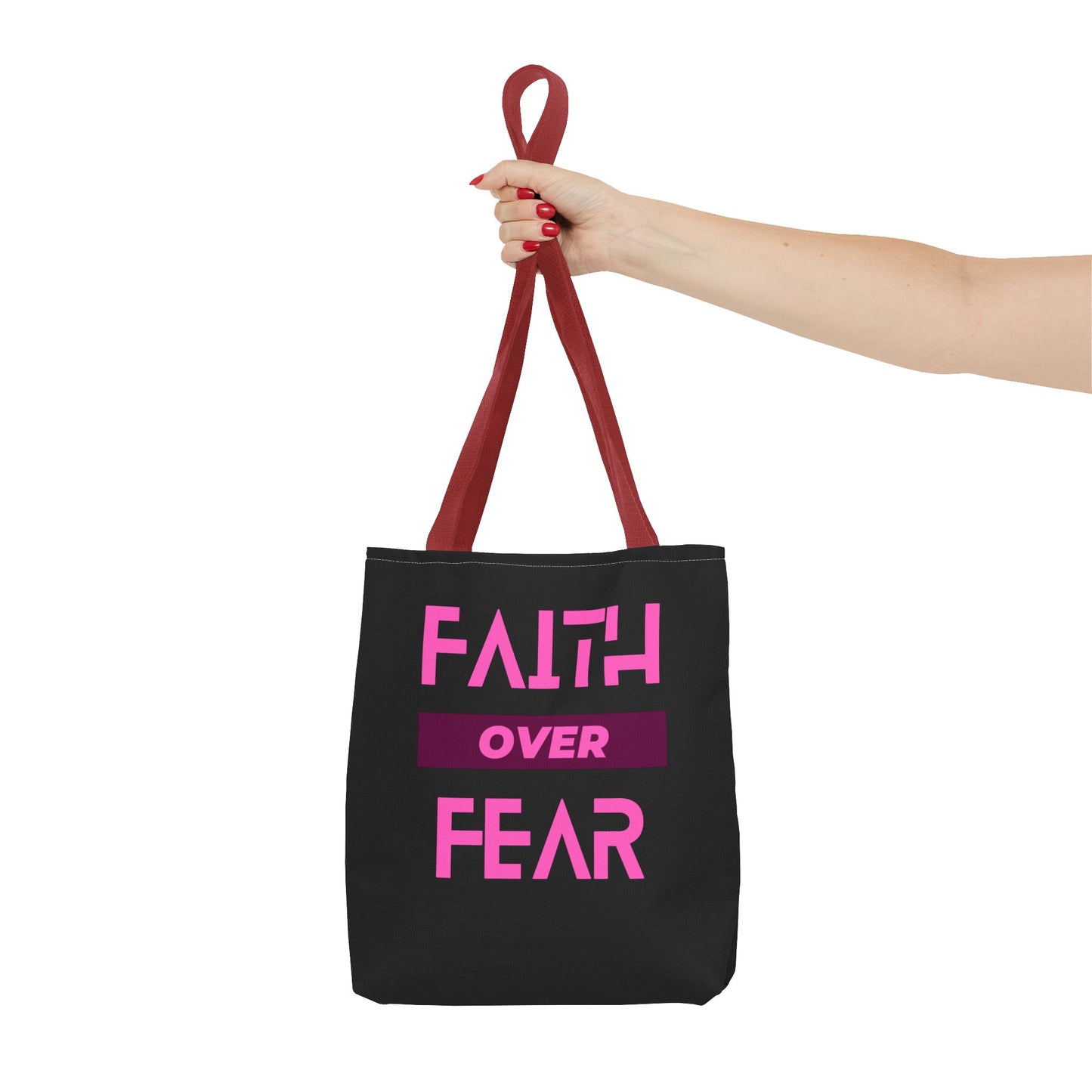 Faith over Fear Tote Bag