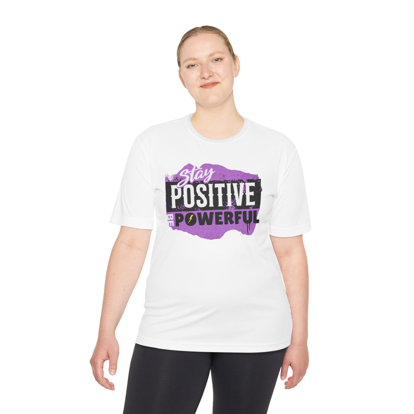 Stay Positive Moisture Wicking Tee