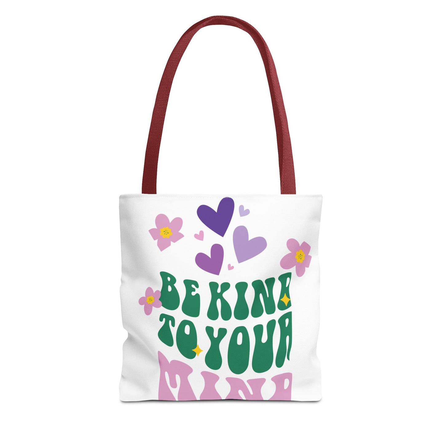 Be Kind To Your Mind Tote Bag, Mental Health Tote Bag, Motivational Gifts, Inspirational Tote Bag, Awareness Tote Bag