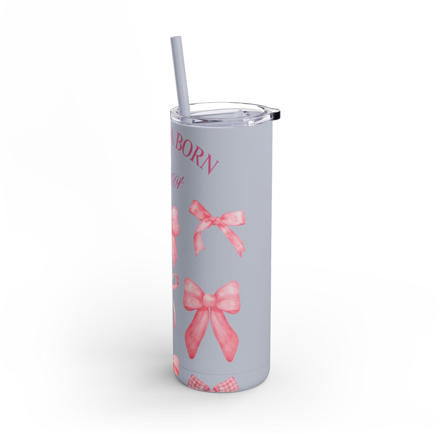 You Are a Born Survivor Tumbler | Cancer Warrior Pink Ribbon Gift