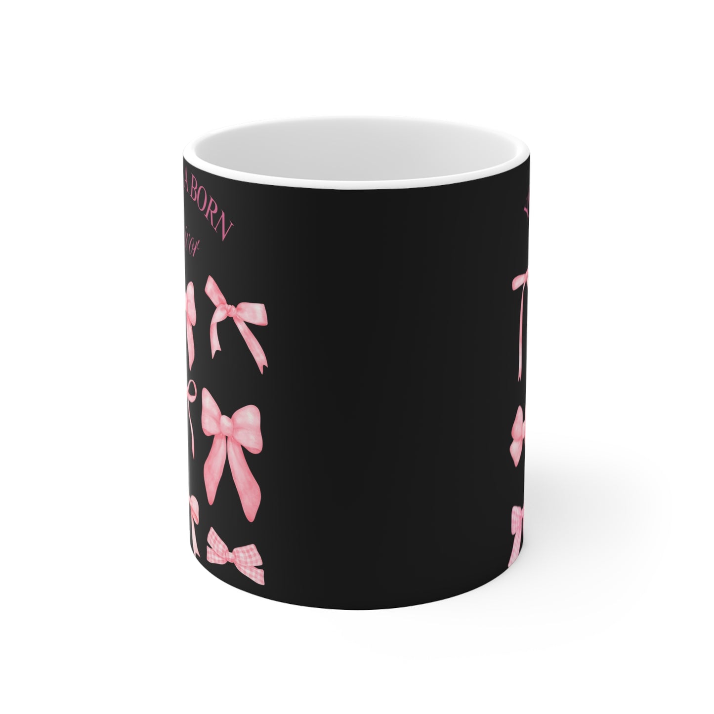 You Are a Born Survivor Mug | Cancer Warrior Pink Ribbon Coffee Cup