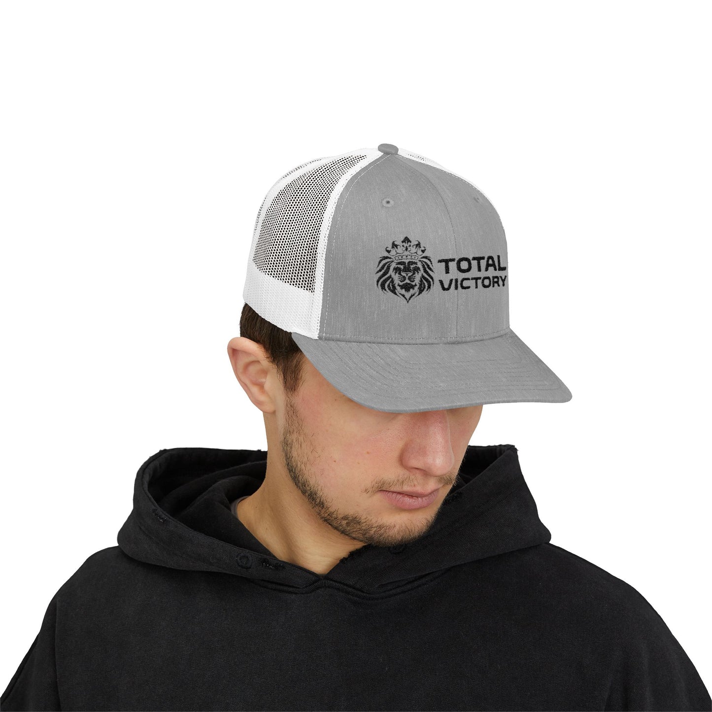 Total Victory Snapback Trucker Cap | Adjustable Cap, Perfect for Sports, Casual Wear, Gift for Him, Statement Accessory