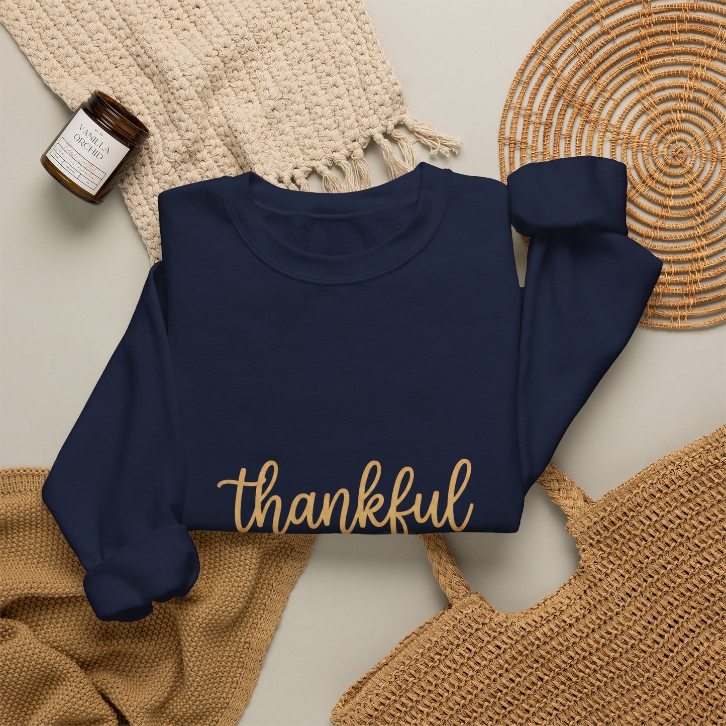 Thankful Mama sweatshirt | Thanksgiving pumpkin, fall foliage casual