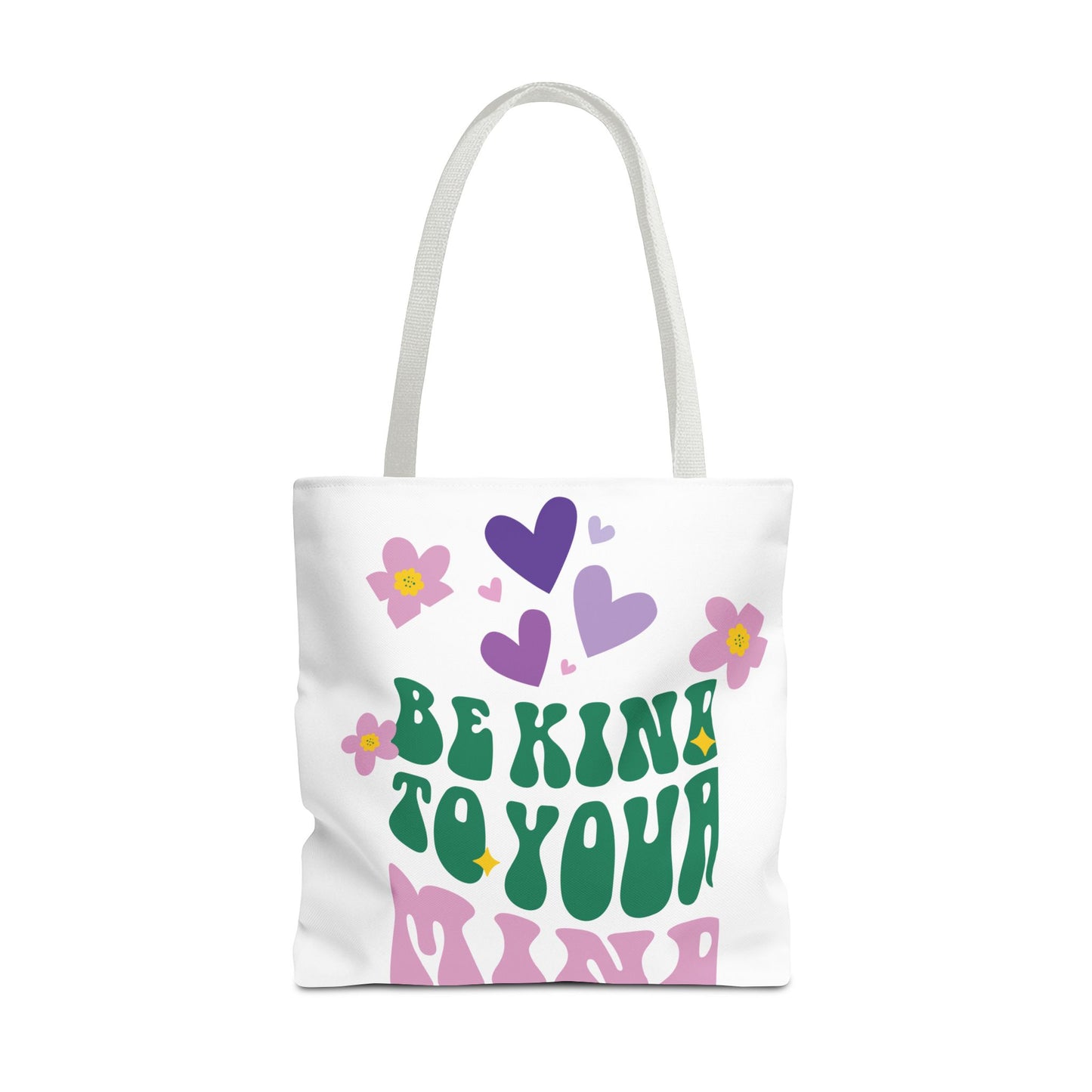 Be Kind To Your Mind Tote Bag, Mental Health Tote Bag, Motivational Gifts, Inspirational Tote Bag, Awareness Tote Bag