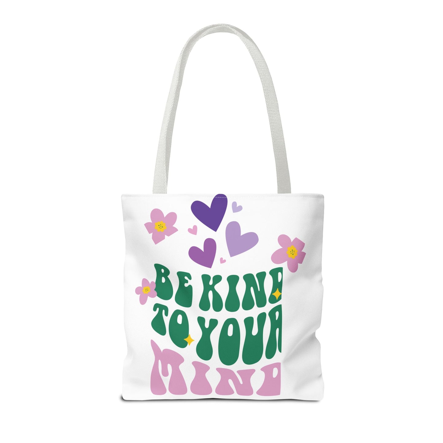 Be Kind To Your Mind Tote Bag, Mental Health Tote Bag, Motivational Gifts, Inspirational Tote Bag, Awareness Tote Bag