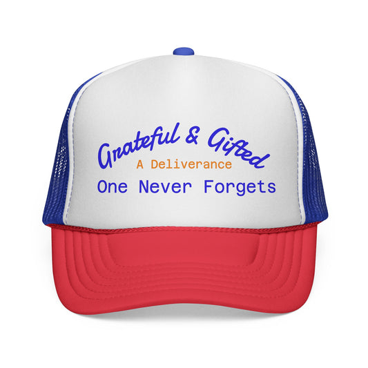 Grateful & Gifted Trucker Cap - Perfect for Gifts and Outdoor Activities